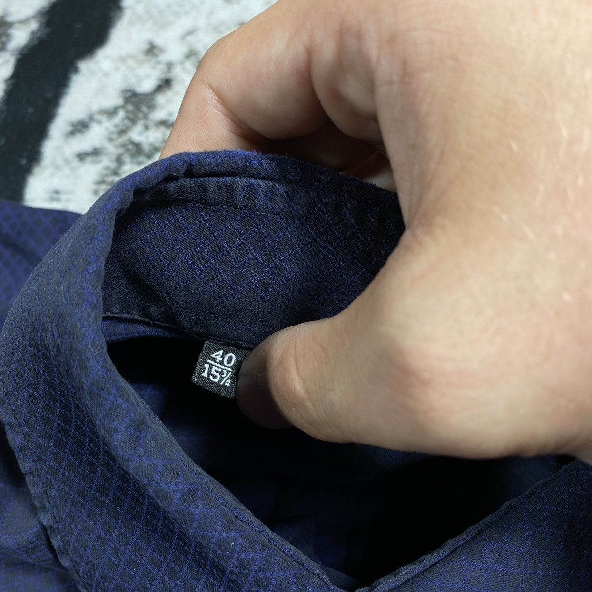 Gucci × Vintage GUCCI VINTAGE LONGSLEEVE BUTTON UP SHIRT LUXURY DESIGNER Y2K Size US L / EU 52-54 / 3 - 4 Thumbnail