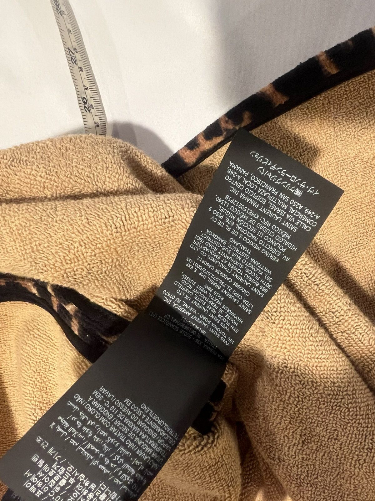 Saint Laurent Paris Saint Laurent men’s leopard poncho hoodie. M. $3790 Size US M / EU 48-50 / 2 - 8 Thumbnail
