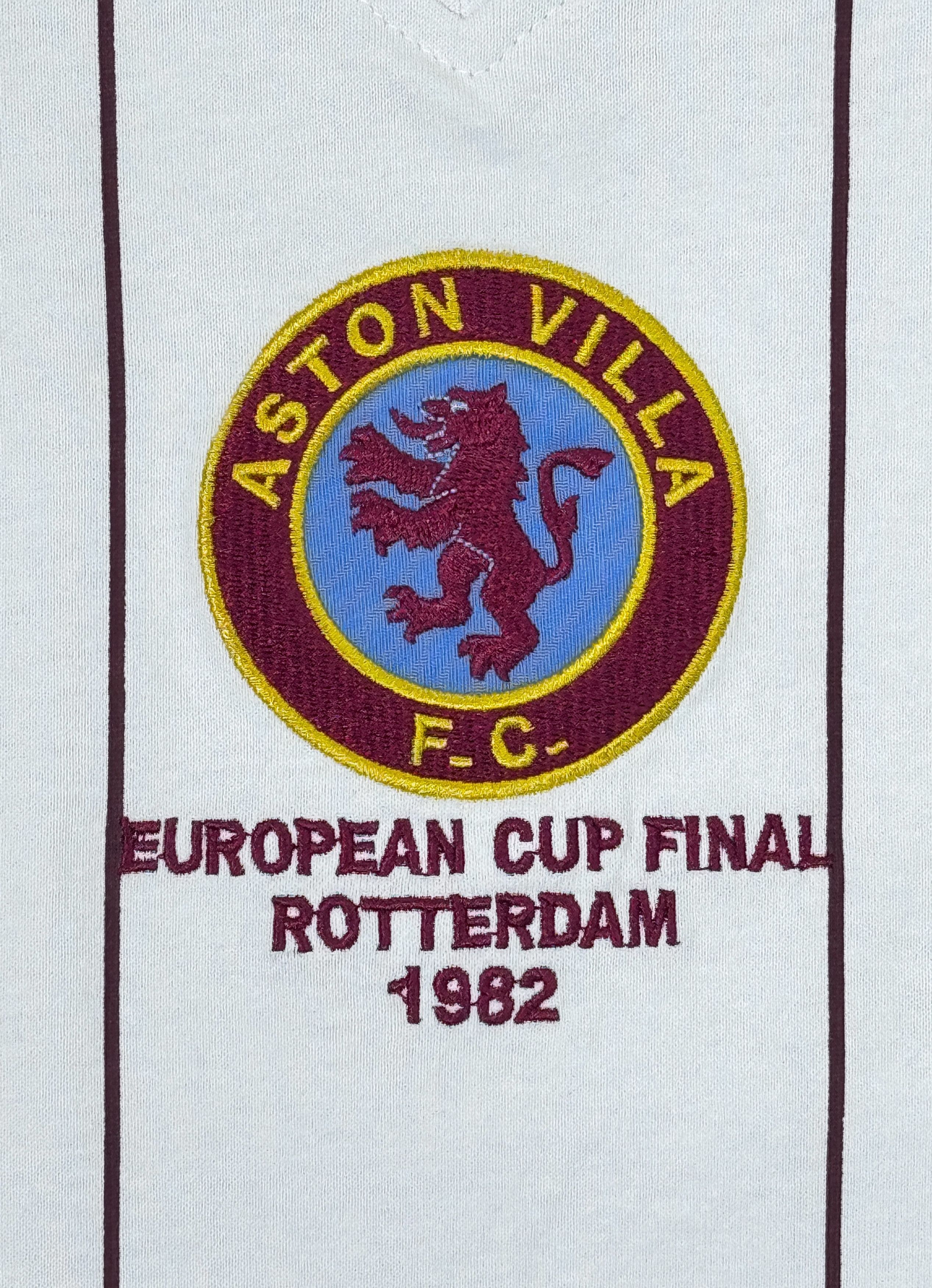 Sports Specialties European Cup Rotterdam 1982 Aston Villa Away Football Shirt Size US M / EU 48-50 / 2 - 6 Thumbnail