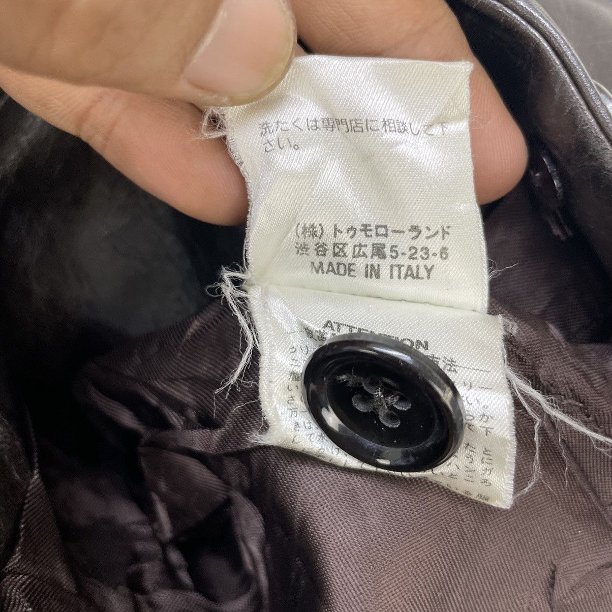 Designer × Hai Sporting Gear × Issey Miyake Designer Des Pres Cow Hide Leather Size S / US 4 / IT 40 - 4 Thumbnail