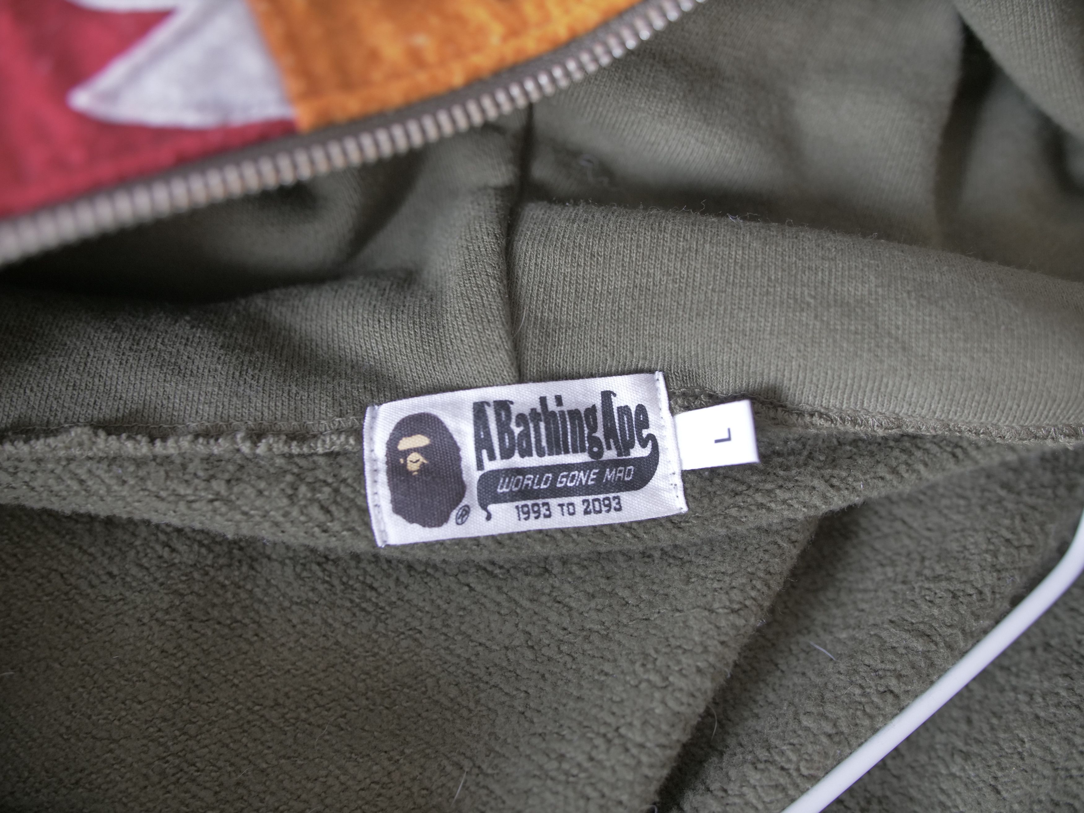 Bape 1st Camo Tiger Half Zip Hoodie Size US L / EU 52-54 / 3 - 12 Thumbnail