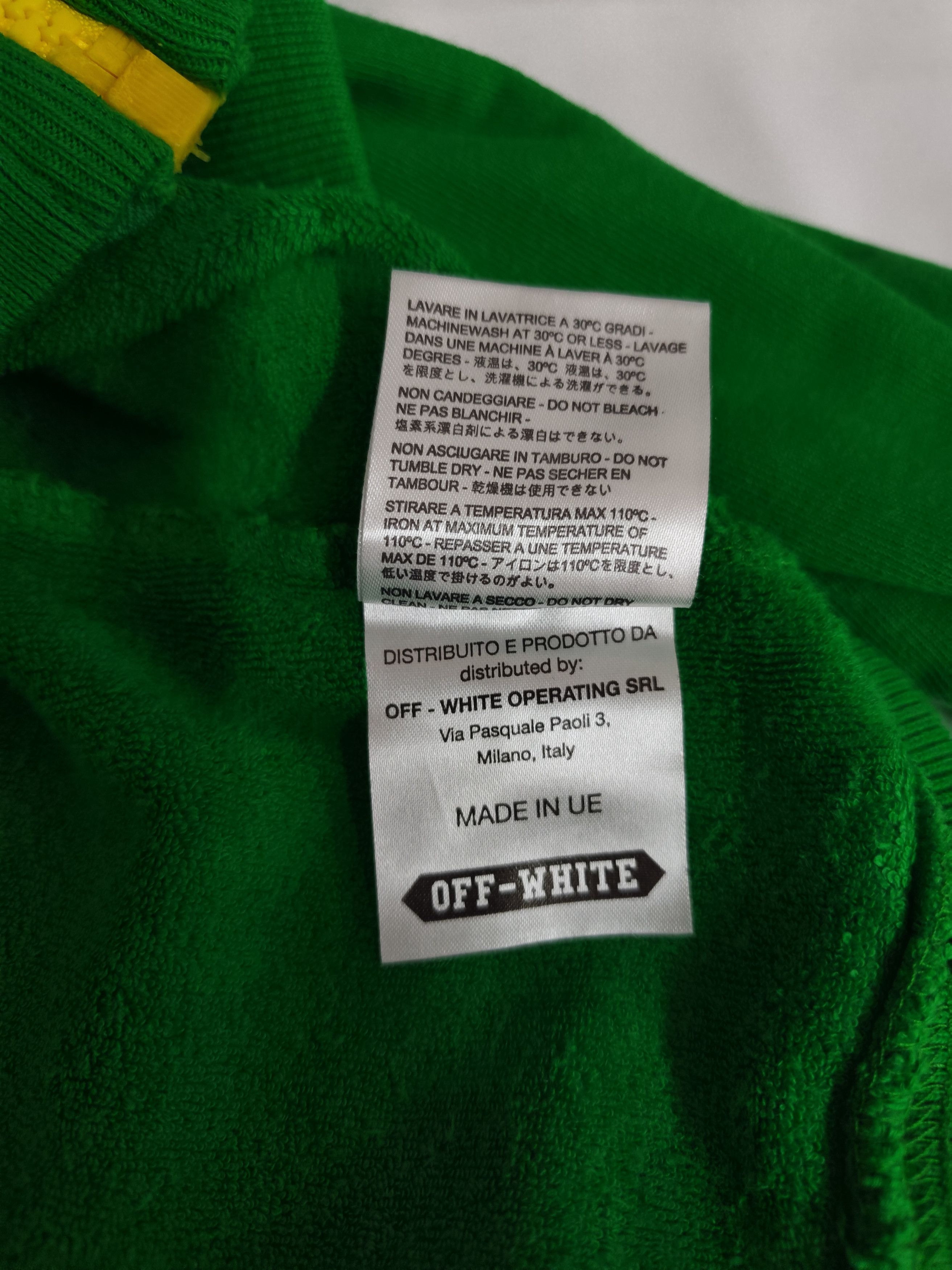 Off-White Off-White "Off Zip Hoodie" Size US S / EU 44-46 / 1 - 8 Thumbnail