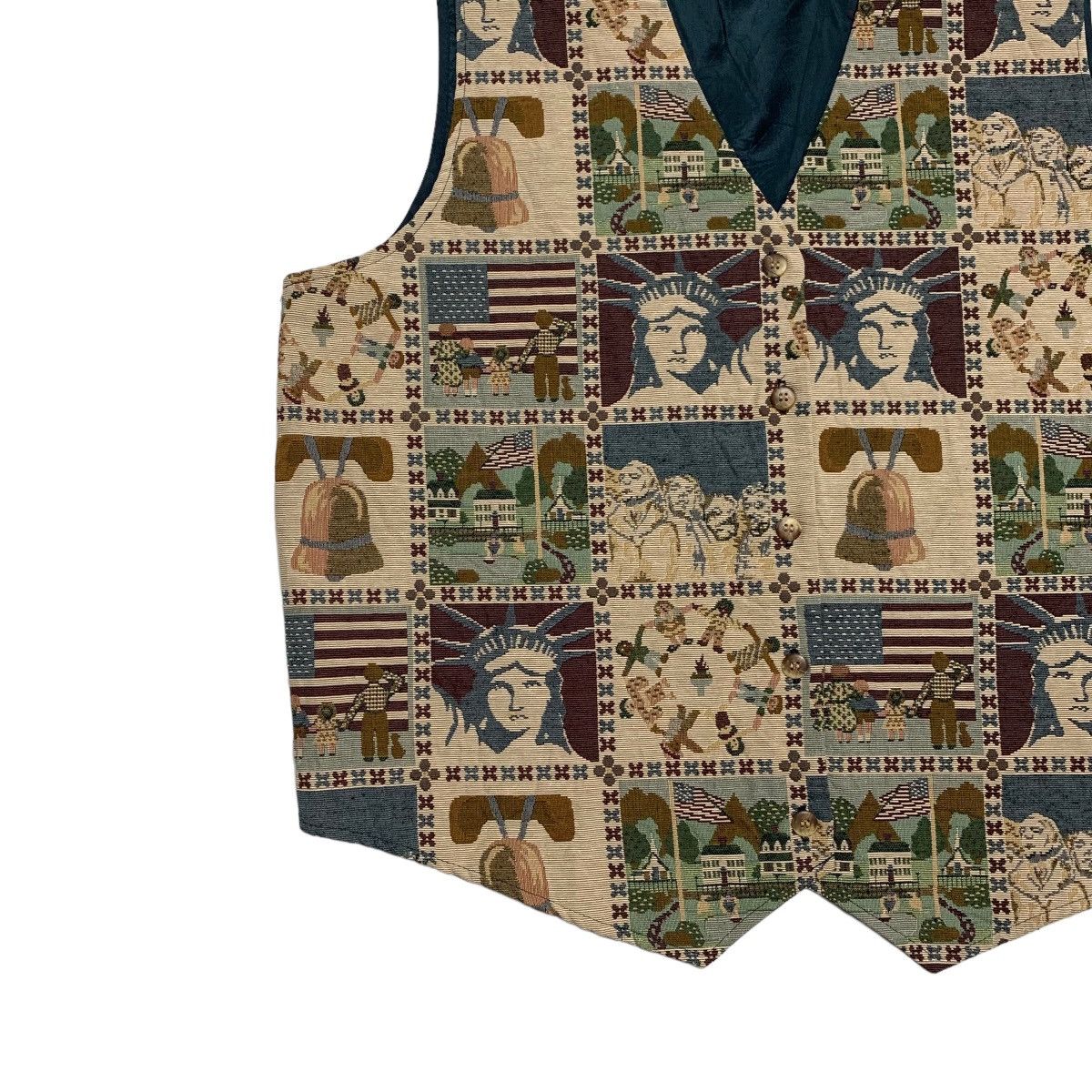 If Six Was Nine Vintage Fitting Image Fullprint Vest Size US XL / EU 56 / 4 - 2 Thumbnail