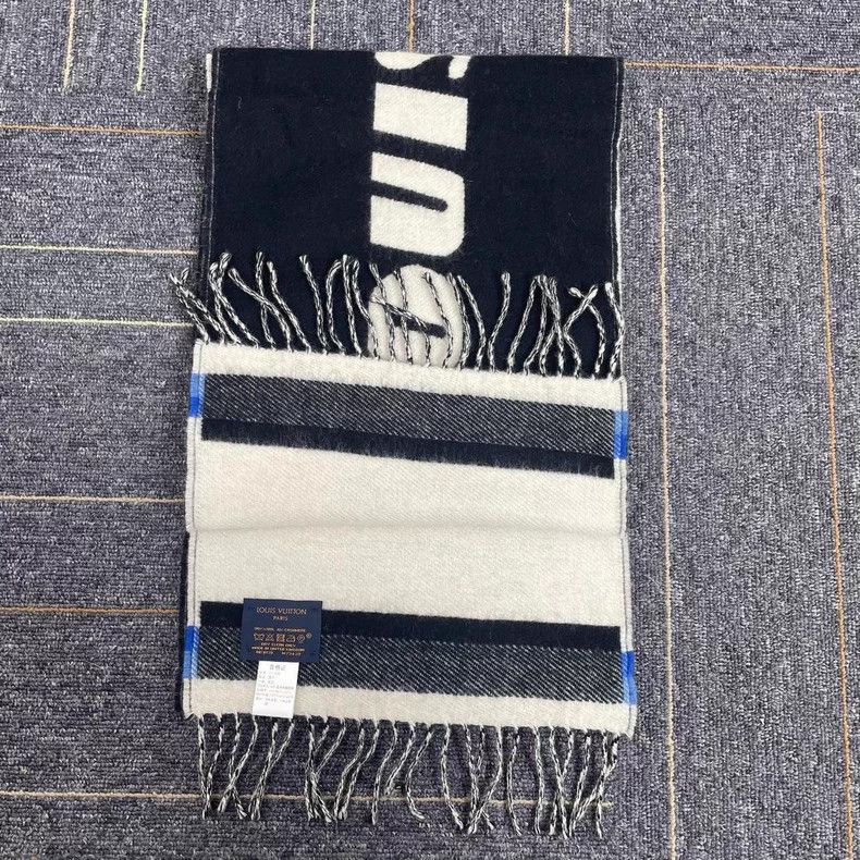 Louis Vuitton Louis Vuitton Piano key wool scarf Size ONE SIZE - 3 Thumbnail