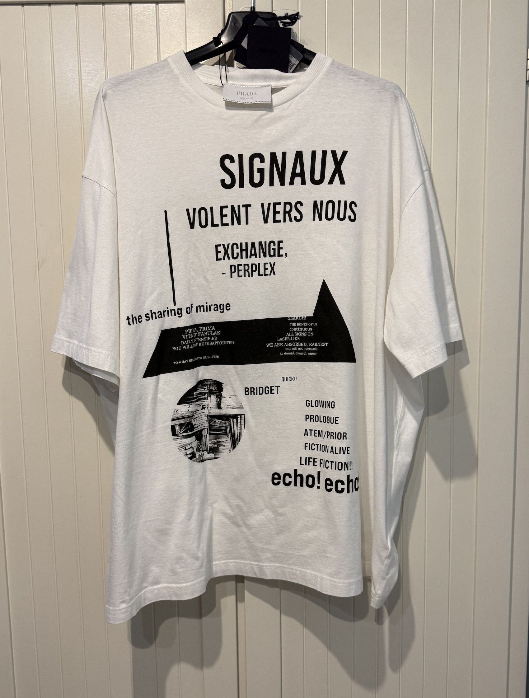 Prada Prada x Raf Simons Pop-Art Tee Size US L / EU 52-54 / 3 - 1 Thumbnail