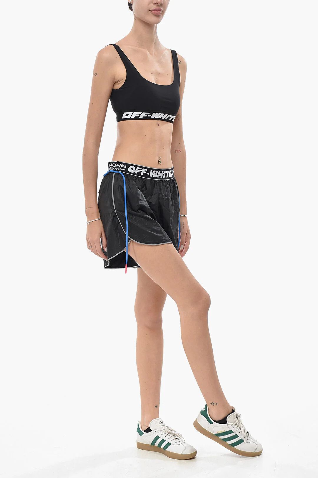 Nike × Off-White og1mm0426 Nylon Short in Black Size 32" / US 10 / IT 46 - 4 Thumbnail