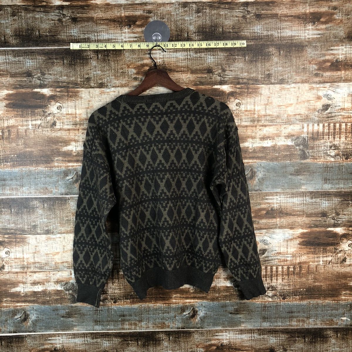 Homespun Knitwear DL Inter Mezzo vintage Brown Knitwear #C669 Size US M / EU 48-50 / 2 - 12 Thumbnail