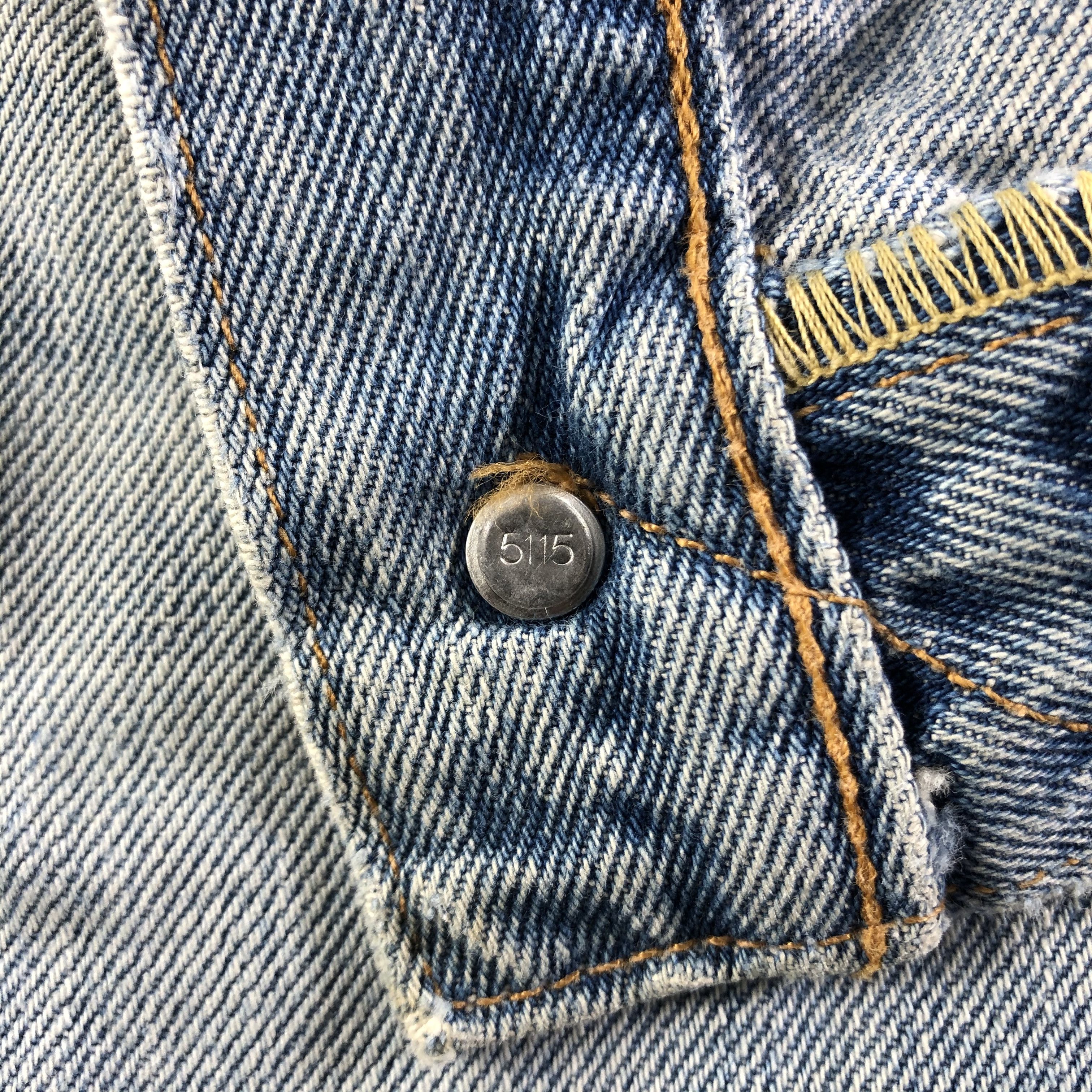 Levi's Vintage Levis 501 Jeans Distressed Denim KJ2296 Size US 32 / EU 48 - 10 Thumbnail