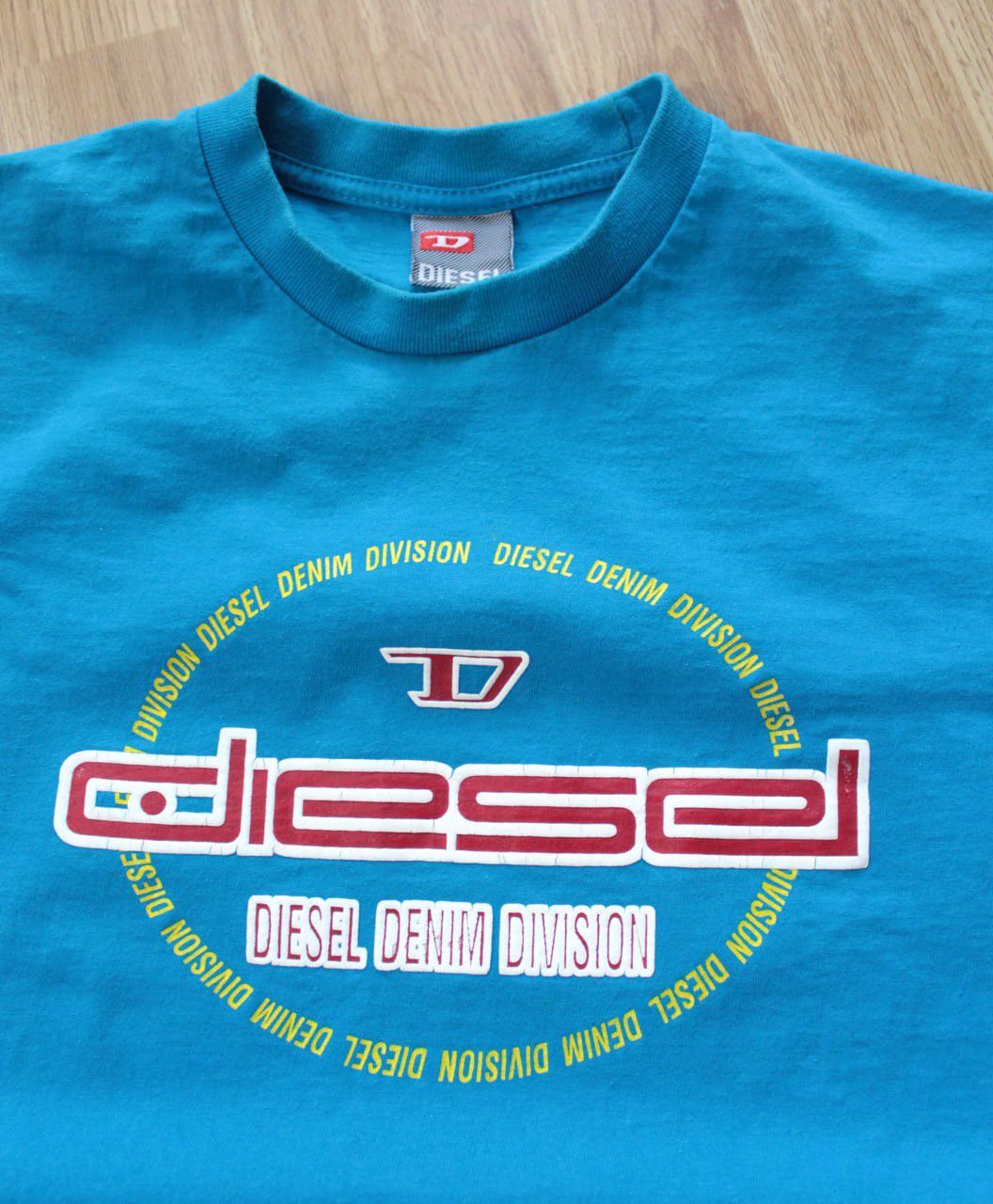 Diesel 🔥 90s DIESEL Big Logo Vintage T Shirt Denim Division Y2K Size US M / EU 48-50 / 2 - 3 Thumbnail