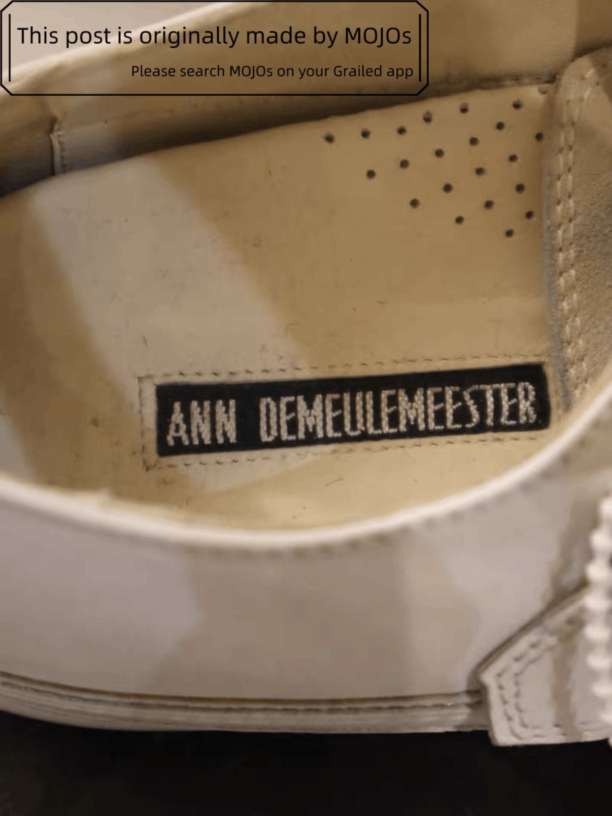 Ann Demeulemeester Sz 41 Ann Demeulemmeester Stripe Buckle Sneaker Size US 8 / EU 41 - 3 Thumbnail