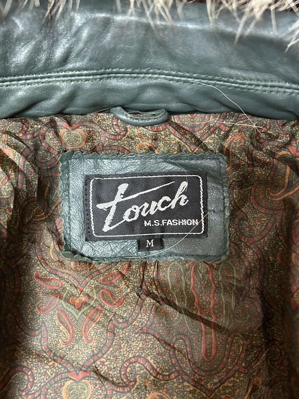 Japanese Brand TOUCH M.S FASHION LEATHER JACKET Size US M / EU 48-50 / 2 - 6 Thumbnail