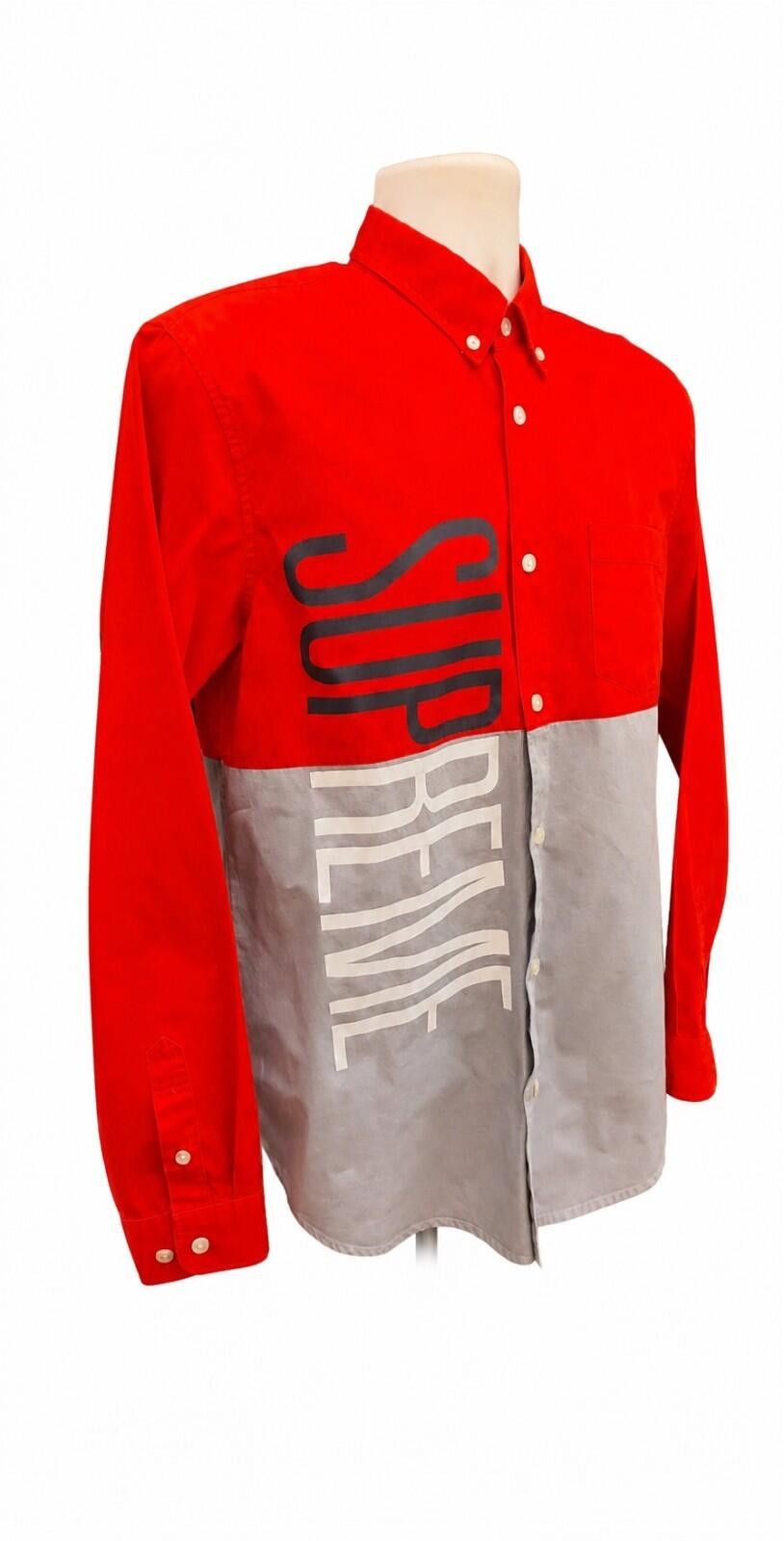 Supreme Supreme Tray Jacquard S/S Shirt Red Small SHIPS ASAP | Grailed