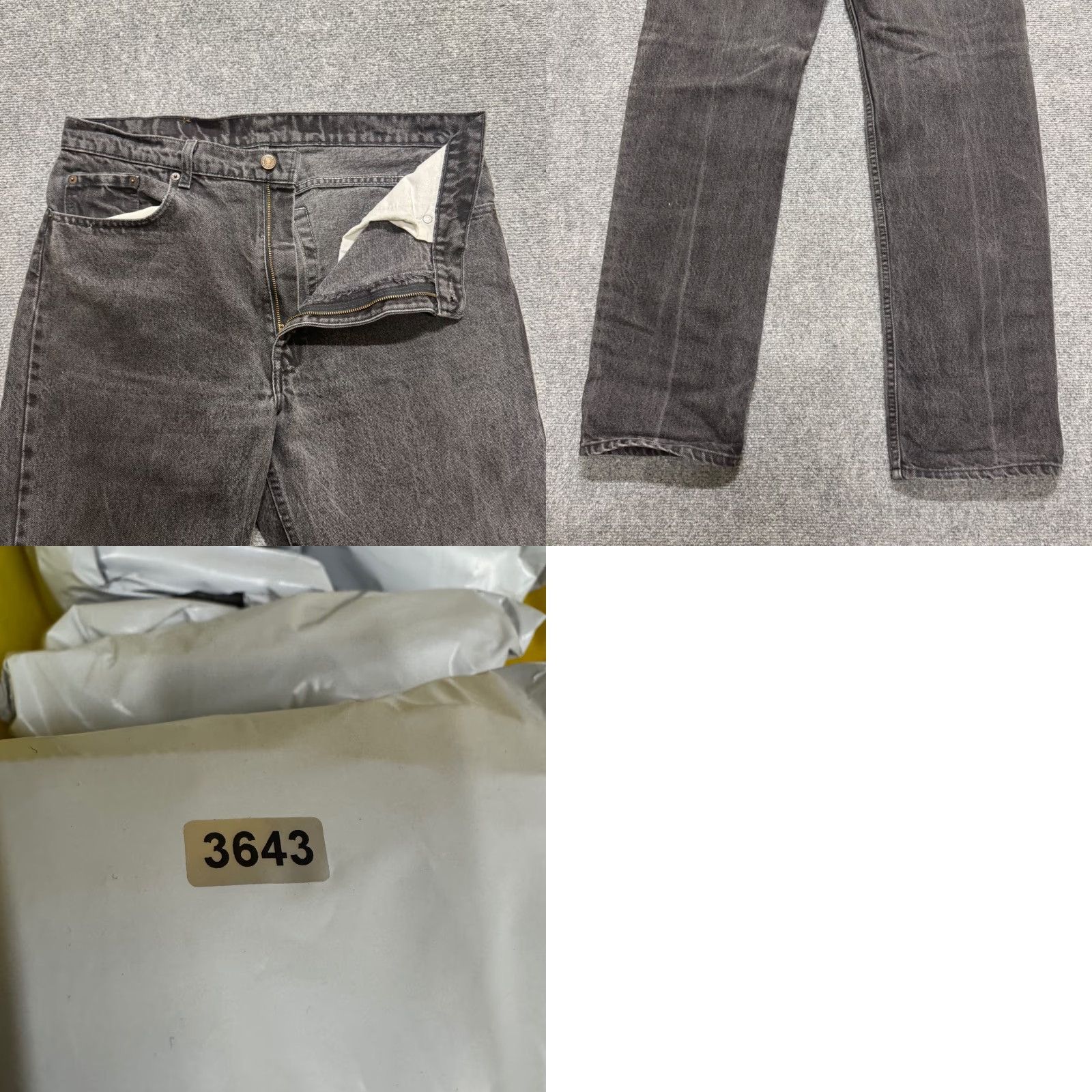 Vintage VINTAGE Levis 505 Jeans Mens 38x34 USA Made Paper Tag Black 90s Y2K Straight Size US 38 / EU 54 - 9 Thumbnail