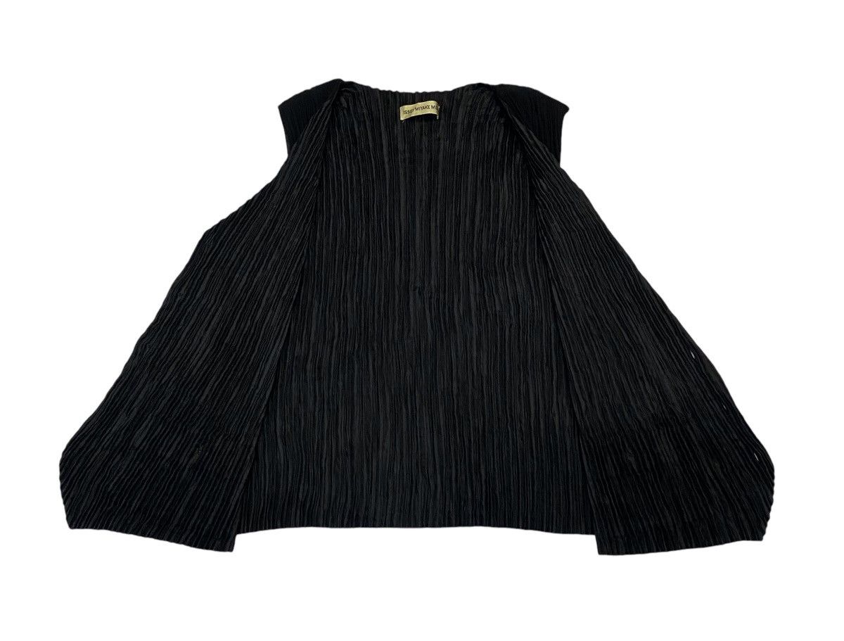 Issey Miyake 🔥Issey Miyake Men Pleated Button Ups Vest Size US M / EU 48-50 / 2 - 10 Thumbnail