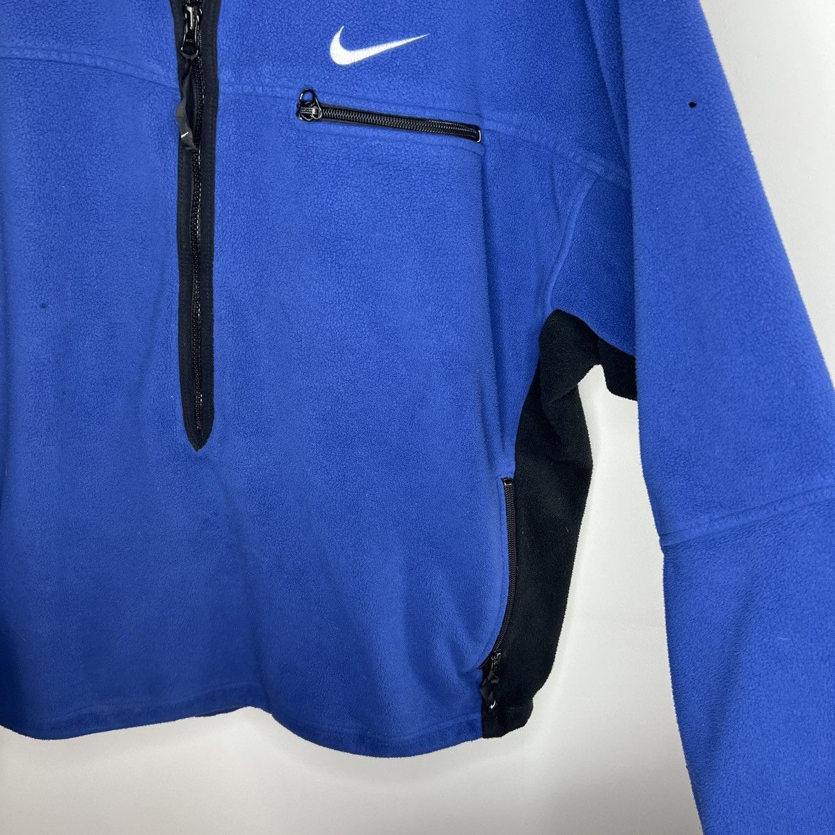 Nike × Nike ACG × Vintage Vintage Nike ACG Fleece Sherpa Zip-Up Sweatshirt Jacket RARE Size US XL / EU 56 / 4 - 9 Thumbnail