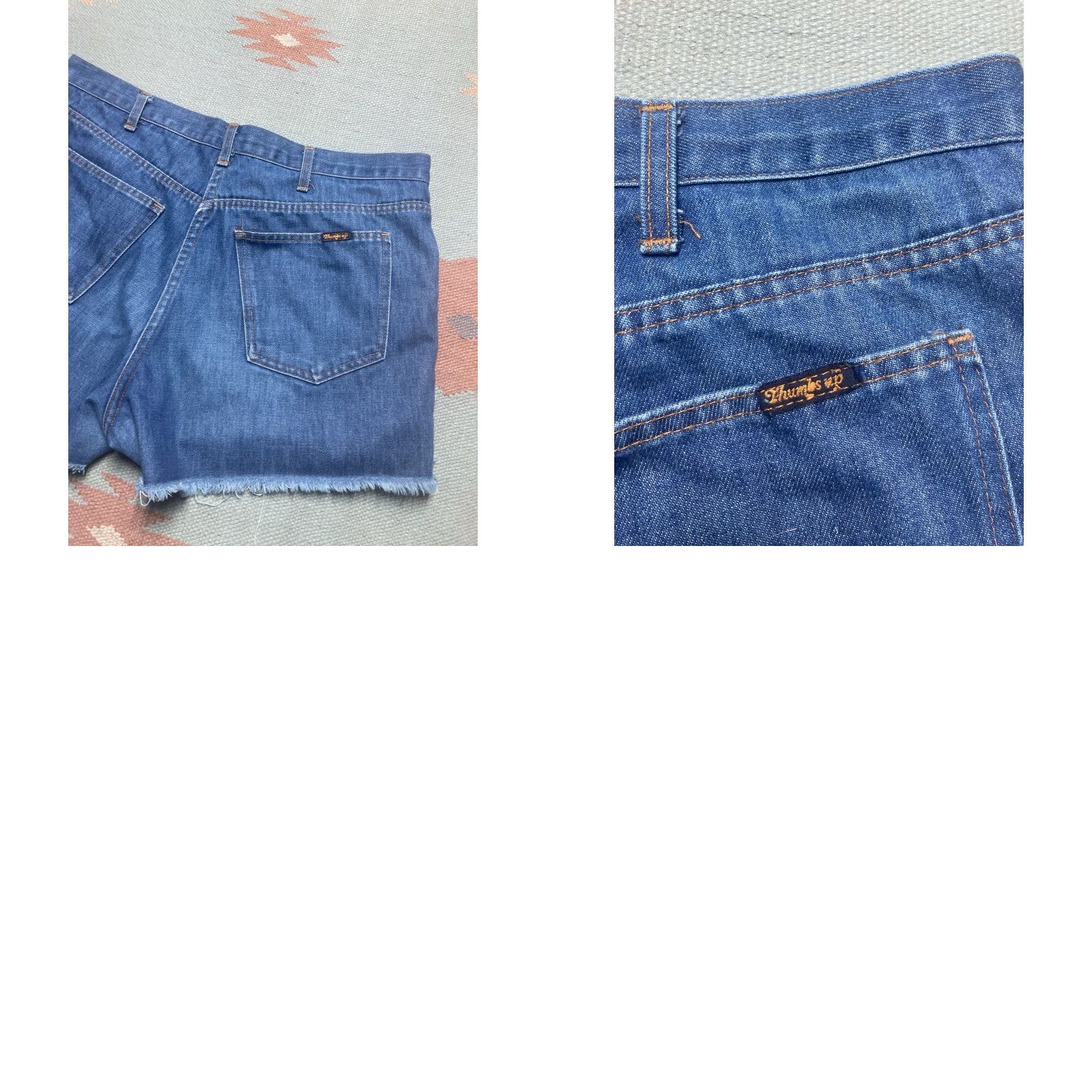 Sears VINTAGE Sears Jeans Shorts Cut Off Jorts 80s Denim 36 Mens Blue Size US 36 / EU 52 - 8 Thumbnail