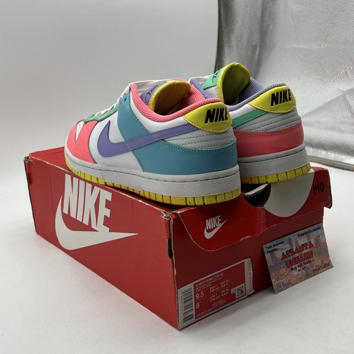 Nike Wmns Nike dunk low candy Size US 9.5 / IT 39.5 - 4 Thumbnail