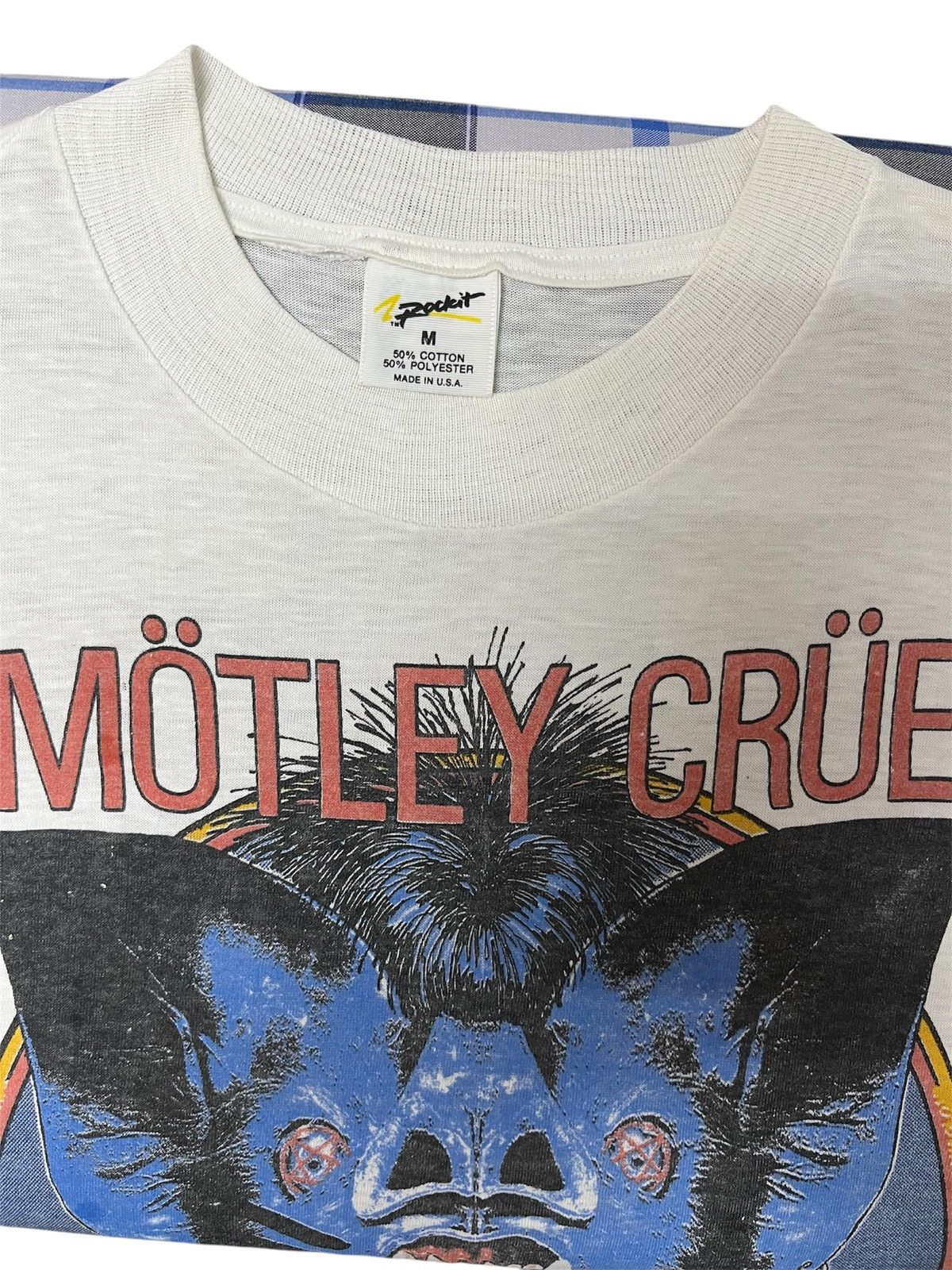 Band Tees × Vintage Motley Crue Vintage 80s Size US S / EU 44-46 / 1 - 5 Thumbnail