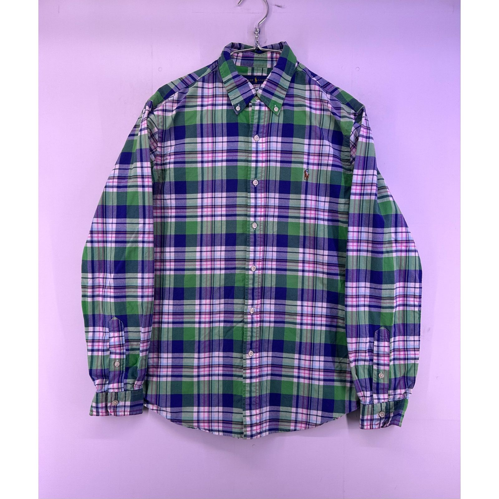 Ralph Lauren Ralph Lauren Slim Fit Plaid Longsleeve Shirt Size Large Size US L / EU 52-54 / 3 - 1 Thumbnail