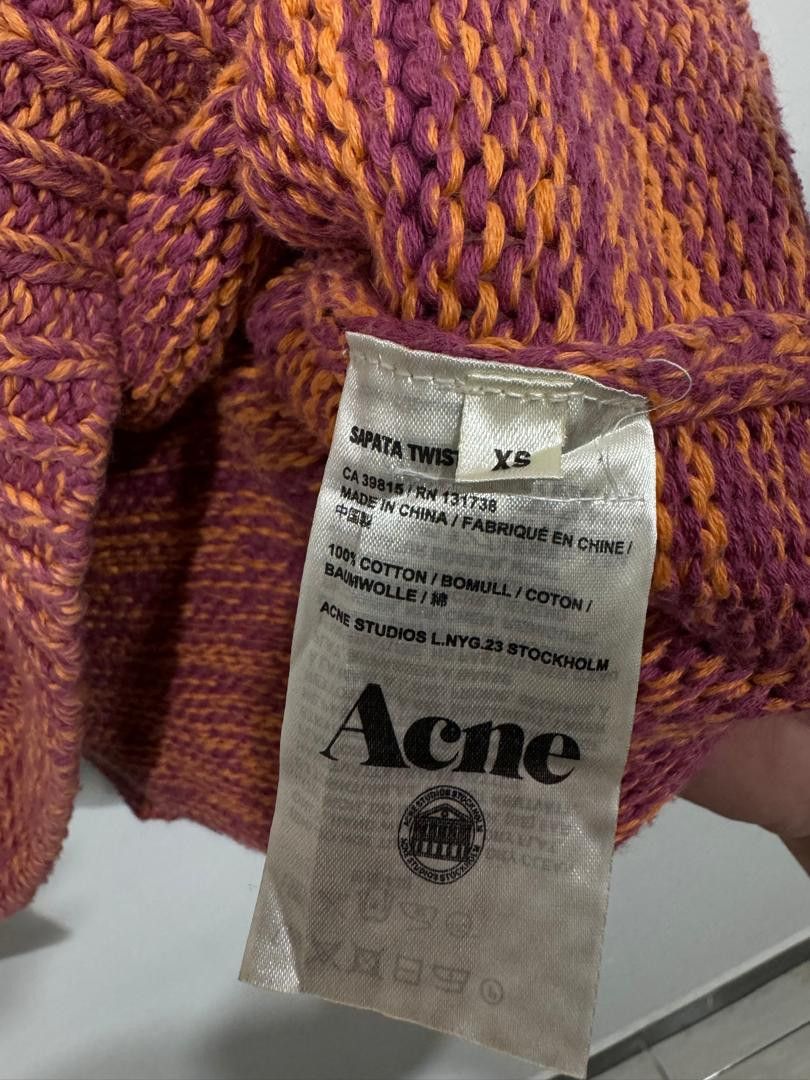 Acne Studios Acne Studios Sapata Twist SS13 Knitted Sweater Size XS / US 0-2 / IT 36-38 - 5 Thumbnail