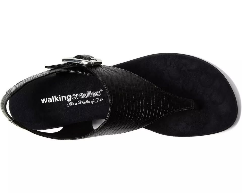 Other Walking Cradles Noelle Sandal in Luggage Lizard Women's Size US 8 / IT 38 - 3 Thumbnail