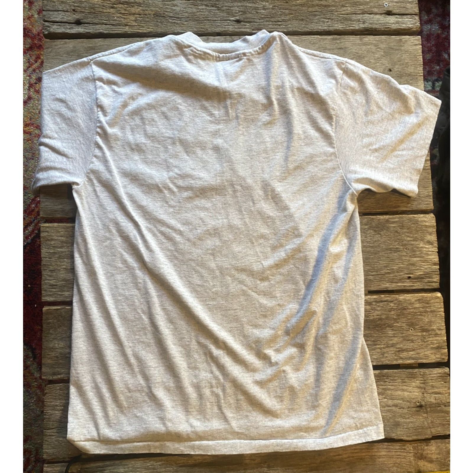 Vintage VINTAGE Wallingford Vermont T Shirt L Gray Short Sleeve Single Stitch Large Shirt Mens? Size US L / EU 52-54 / 3 - 2 Thumbnail