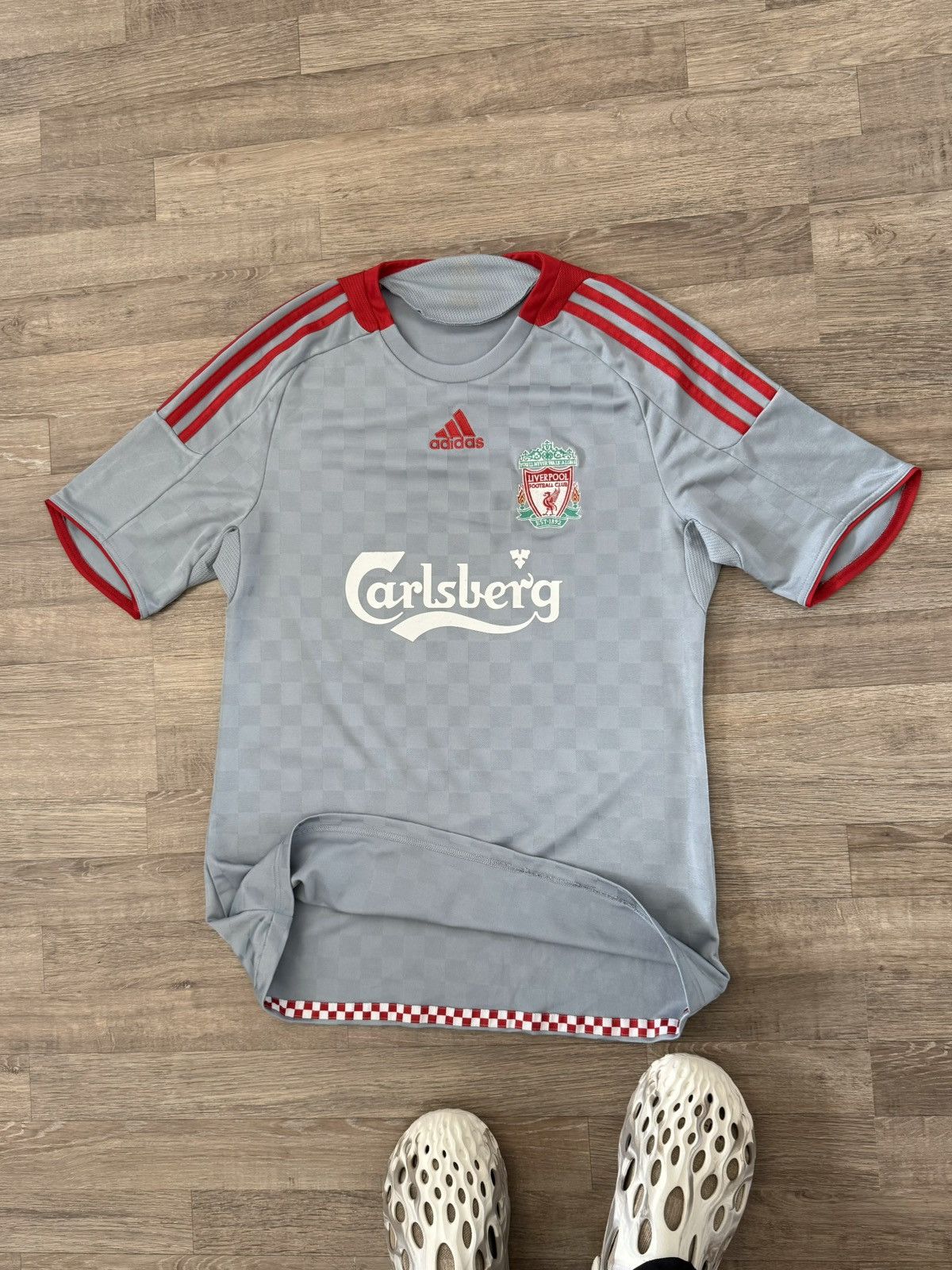 Adidas Vintage Y2k Adidas Liverpool 2008 Football Soccer Jersey Size US M / EU 48-50 / 2 - 6 Thumbnail