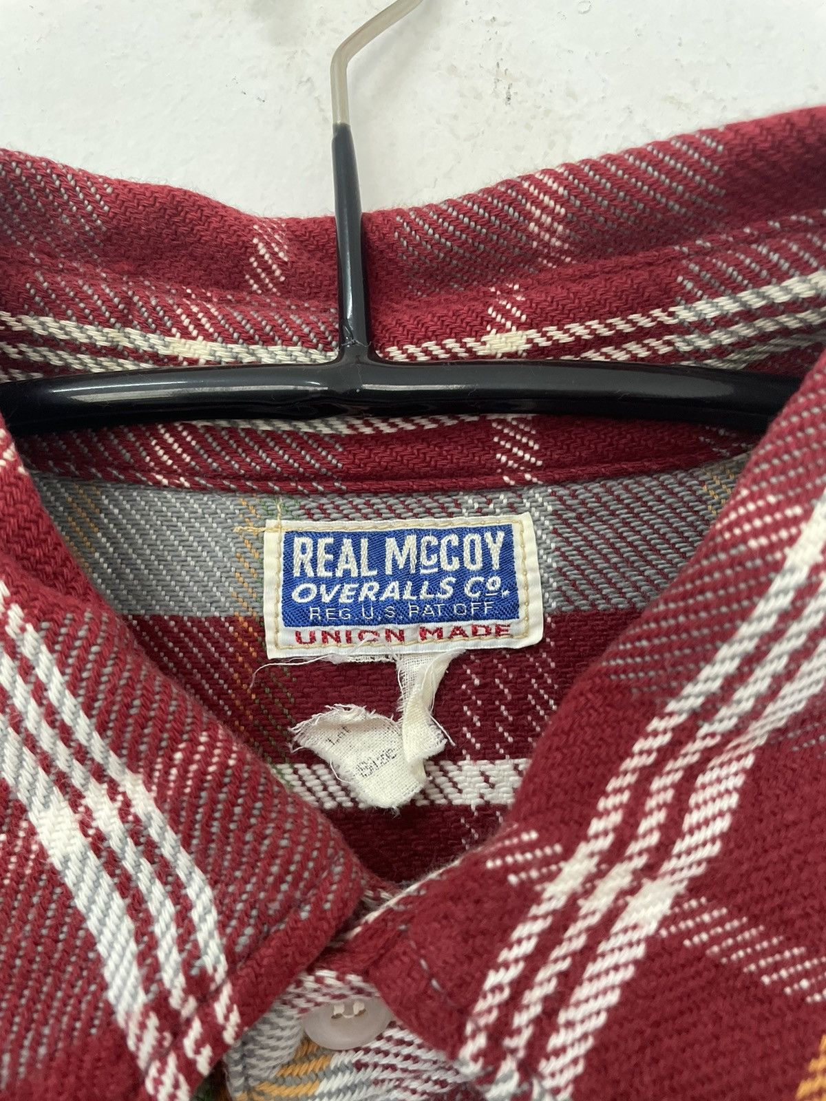 The Real McCoy's × Vintage VINTAGE REAL MCCOY FLANNEL SHIRT Size US M / EU 48-50 / 2 - 4 Thumbnail