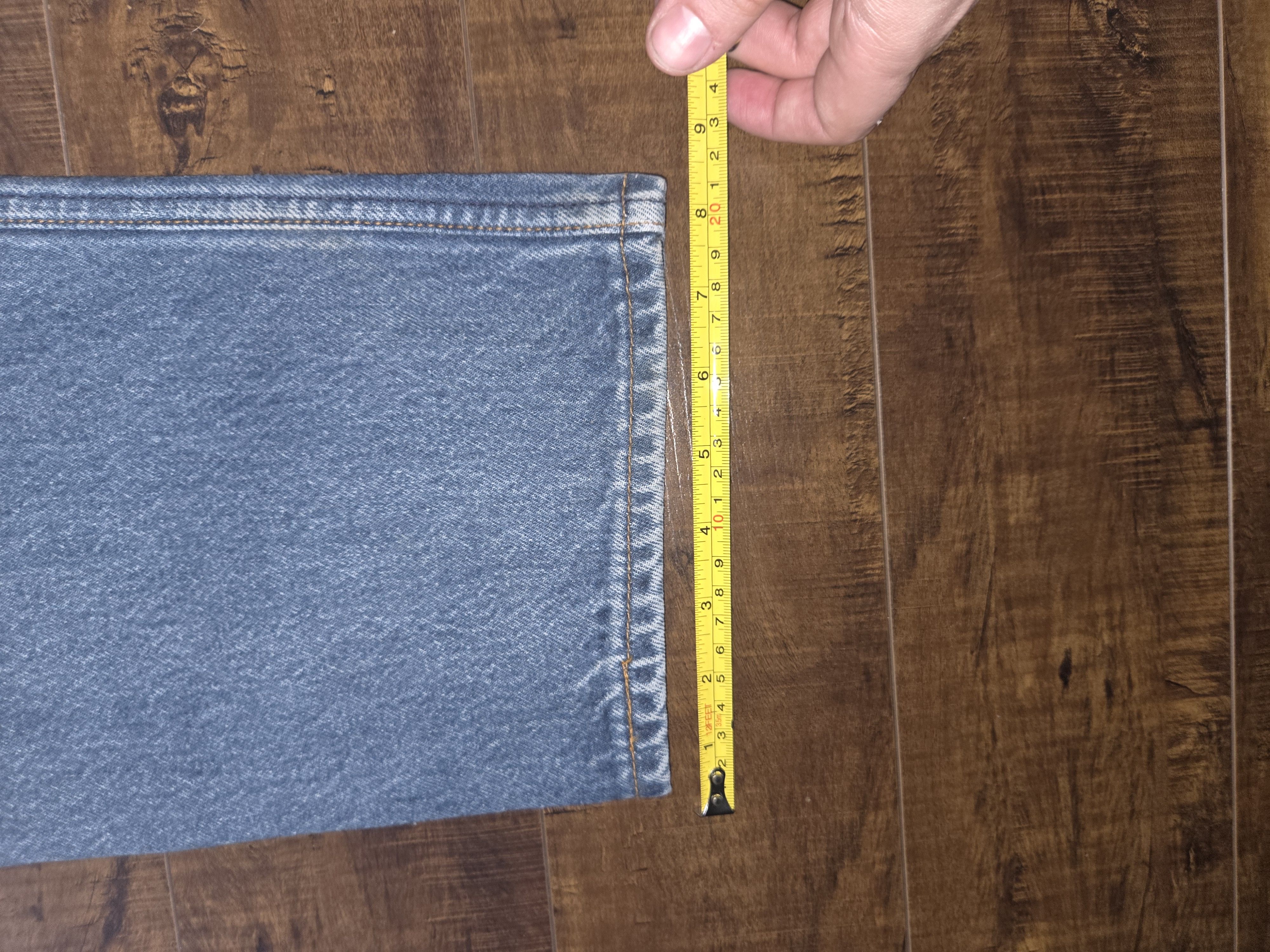 Levi's Vintage 90s Levi's 501 Men's Jeans Made In USA 34x30 Size US 38 / EU 54 - 9 Thumbnail