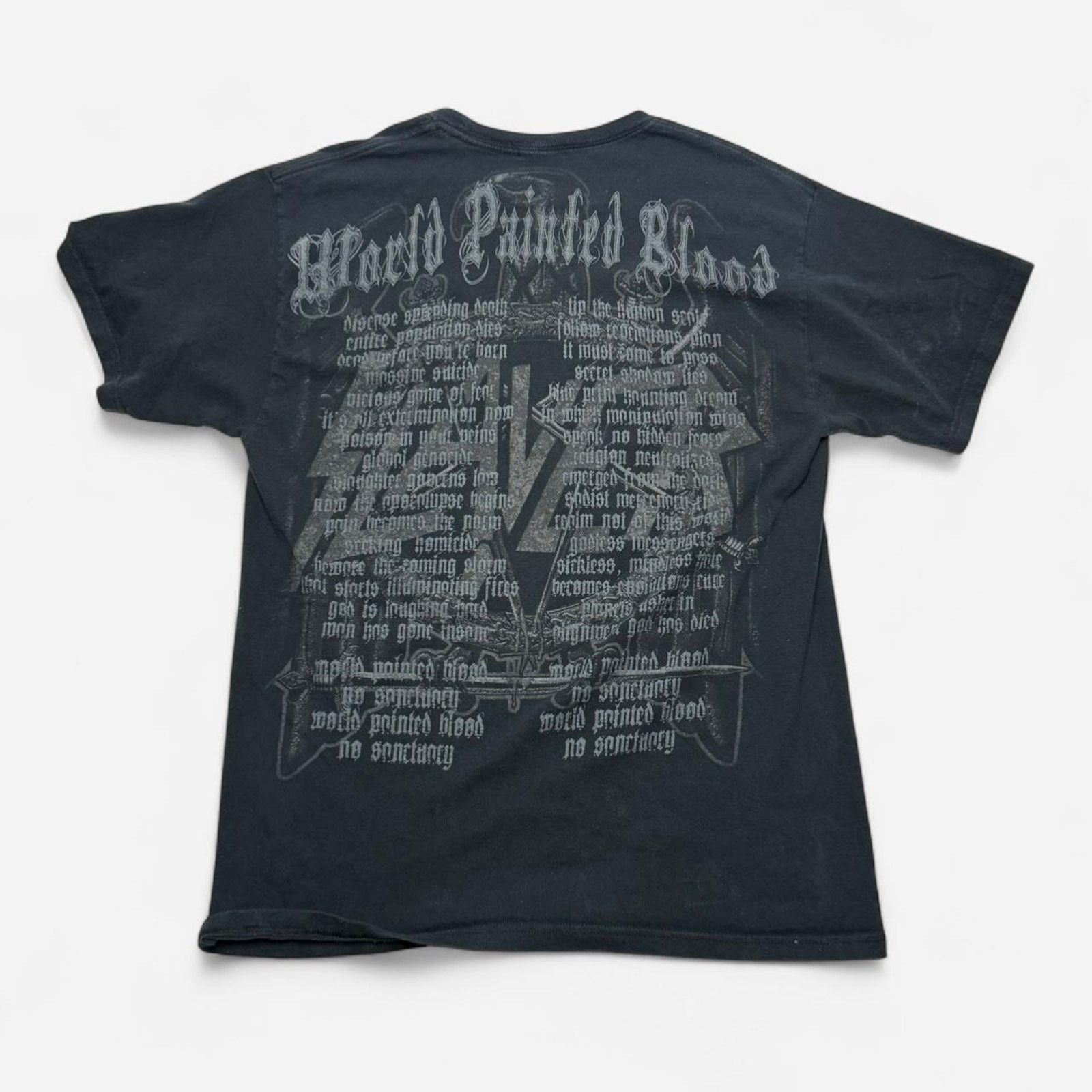 Other Slayer World Painted Blood Graphic Tee Black Fits L Size US L / EU 52-54 / 3 - 2 Thumbnail