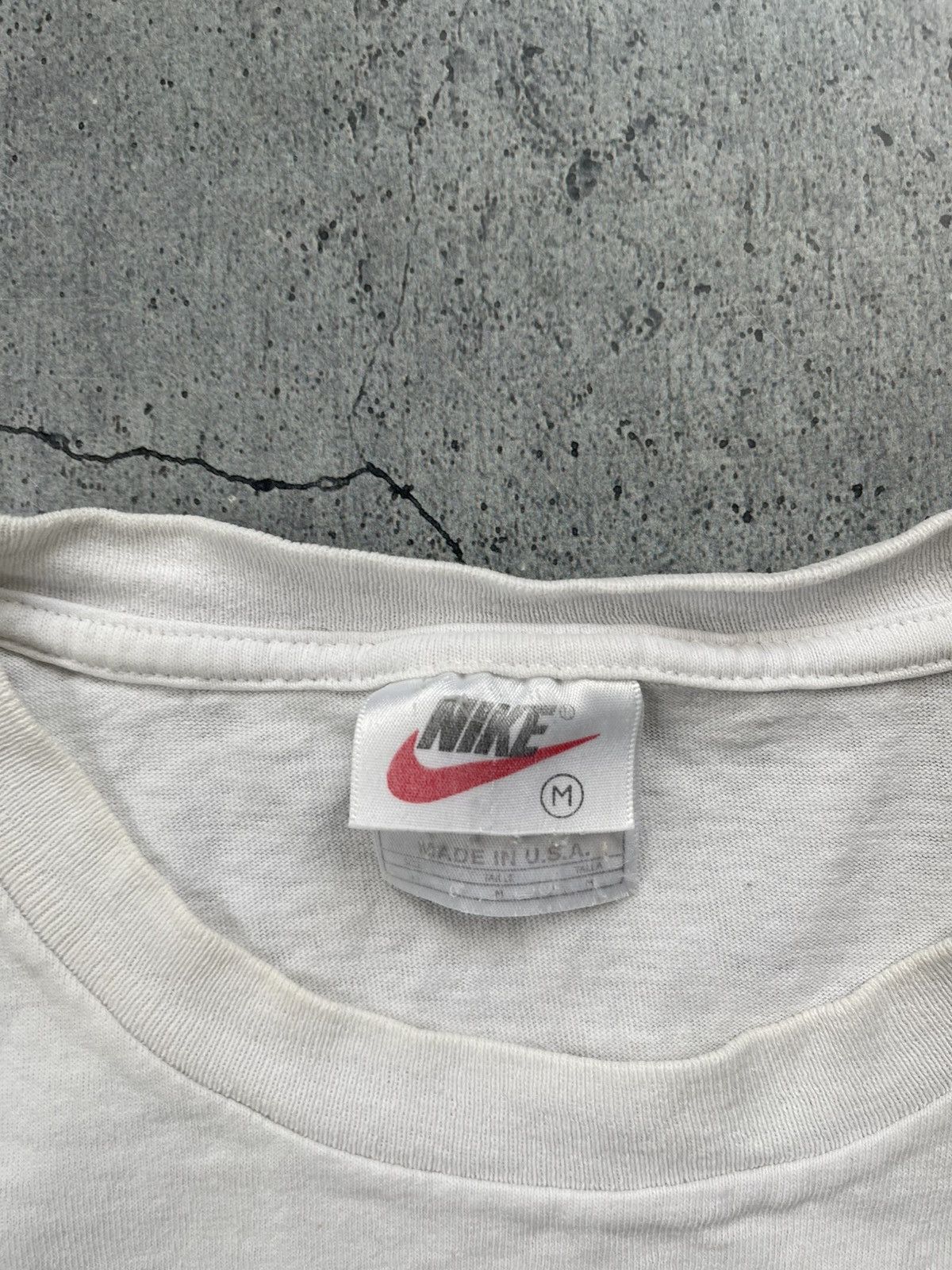 Nike × Vintage Nike vintage T-shirt Big-Logo L size Made in USA 🇺🇸 Size US M / EU 48-50 / 2 - 3 Thumbnail