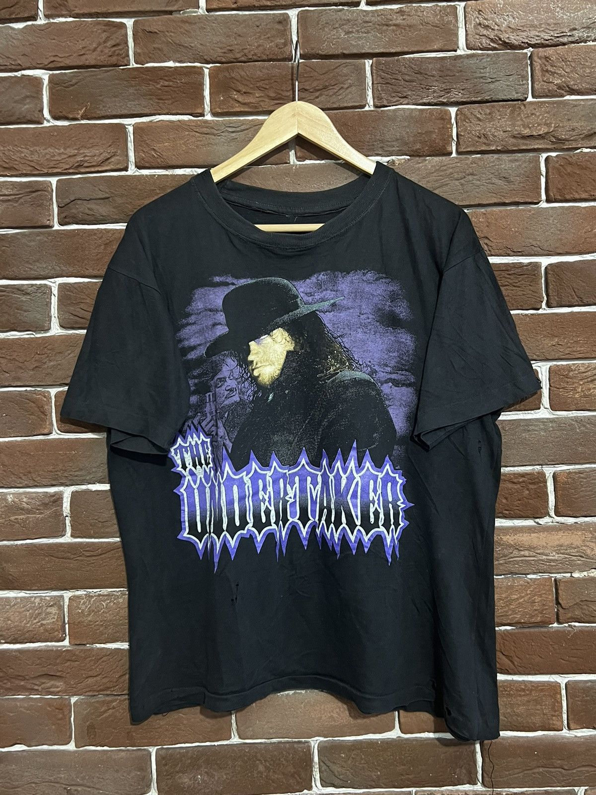 Vintage Vintage Undertaker t shirt 1992 WWF 90s WWE wrestling L Size US L / EU 52-54 / 3 - 1 Thumbnail