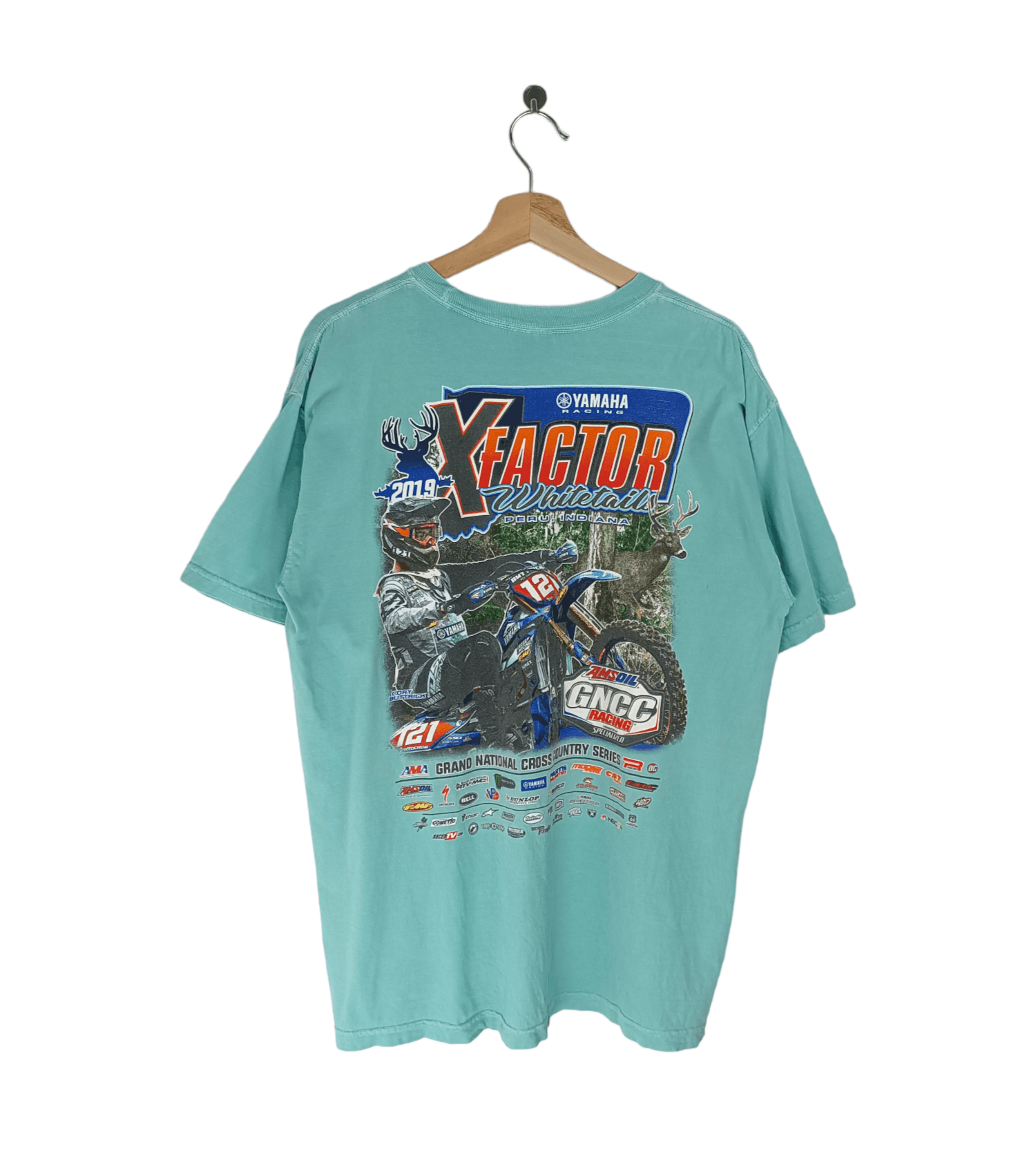 Vintage VINTAGE YAMAHA RACING CROSSCOUNTRY motocross atv bmx extreme Size US L / EU 52-54 / 3 - 1 Thumbnail