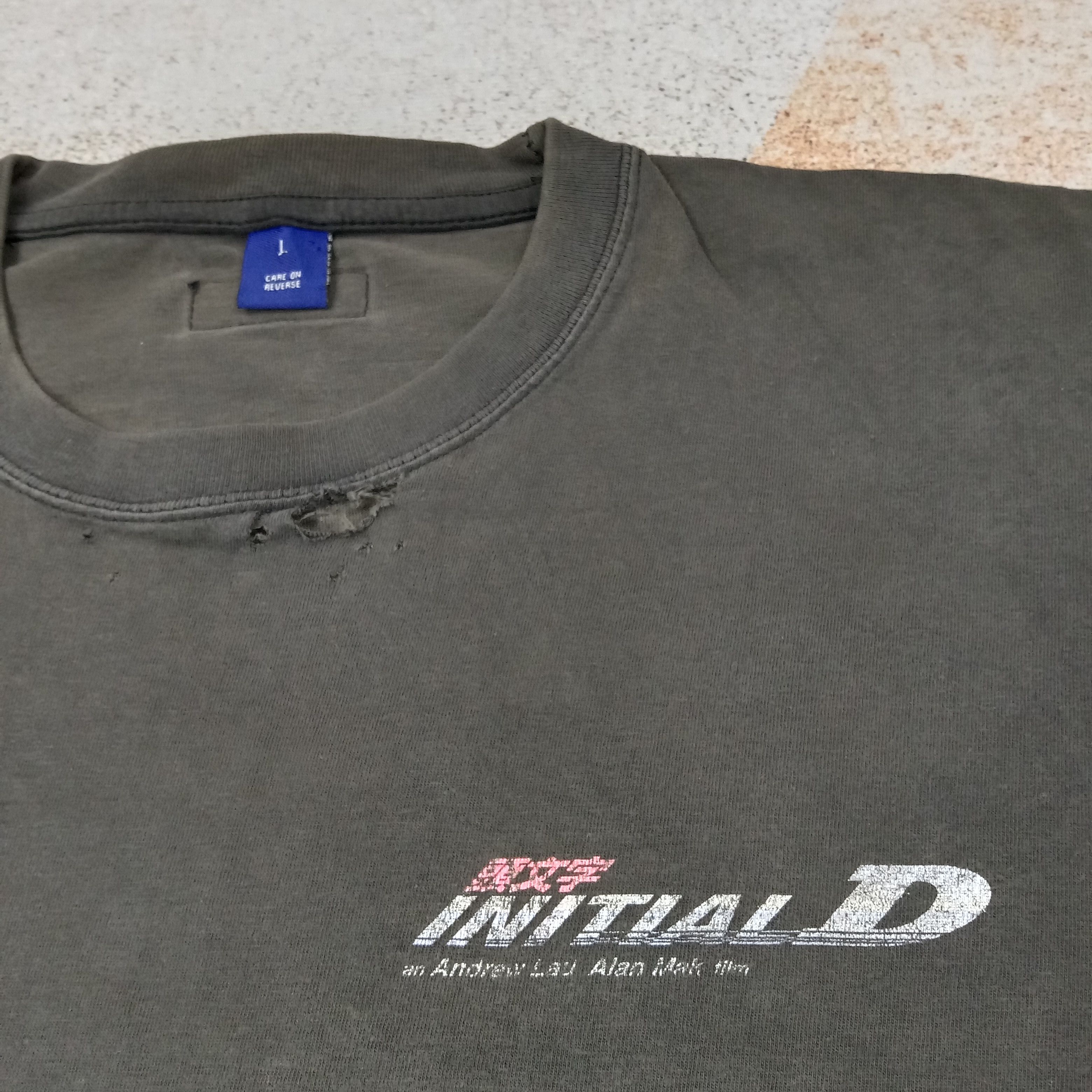 Japanese Brand Initial D Japanese Anime Racing Movie Tshirt C259N65 Size US L / EU 52-54 / 3 - 5 Thumbnail