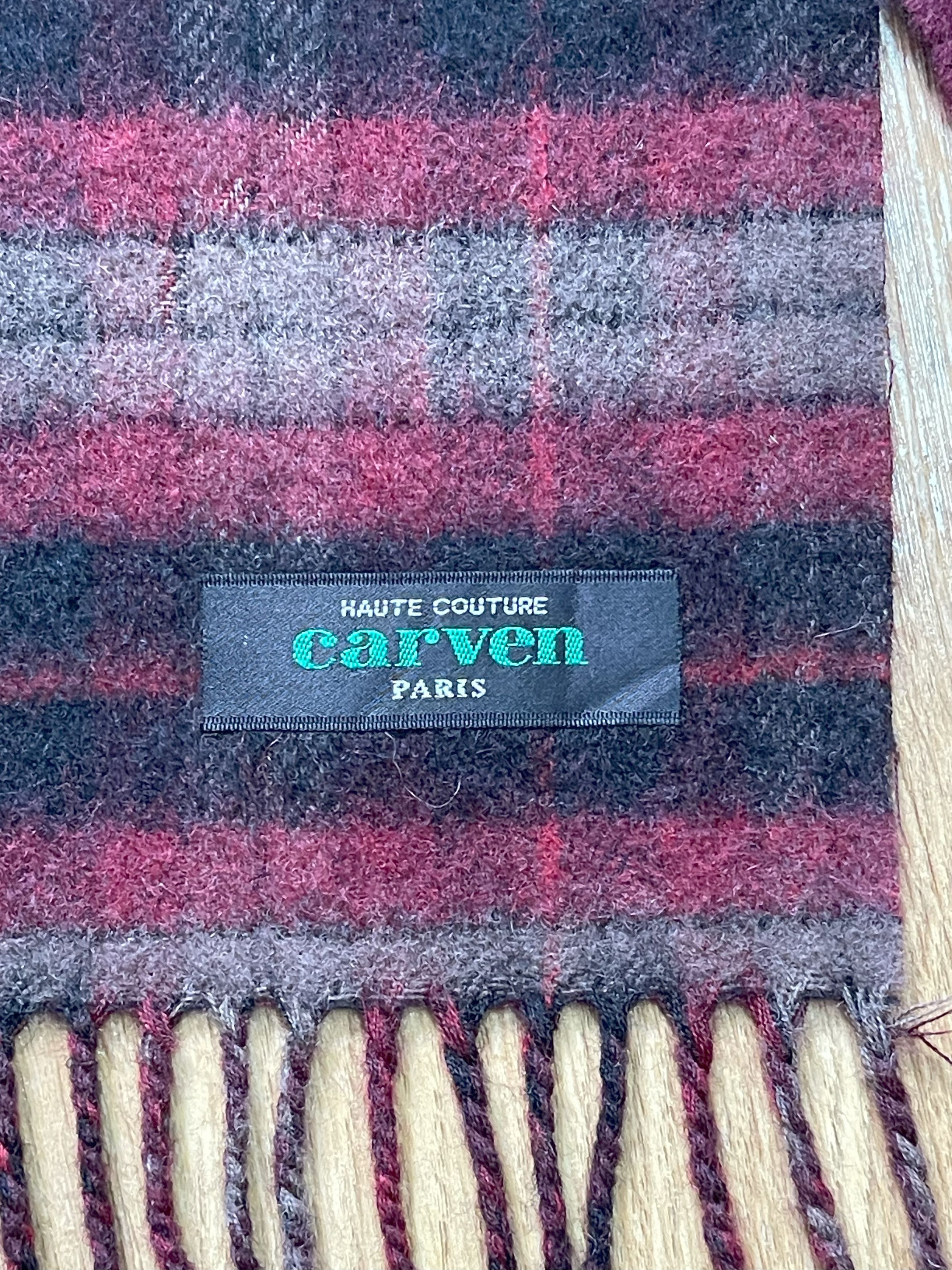 Carven Vintage Carven Scarf / Muffler - 6095 Size ONE SIZE - 8 Thumbnail