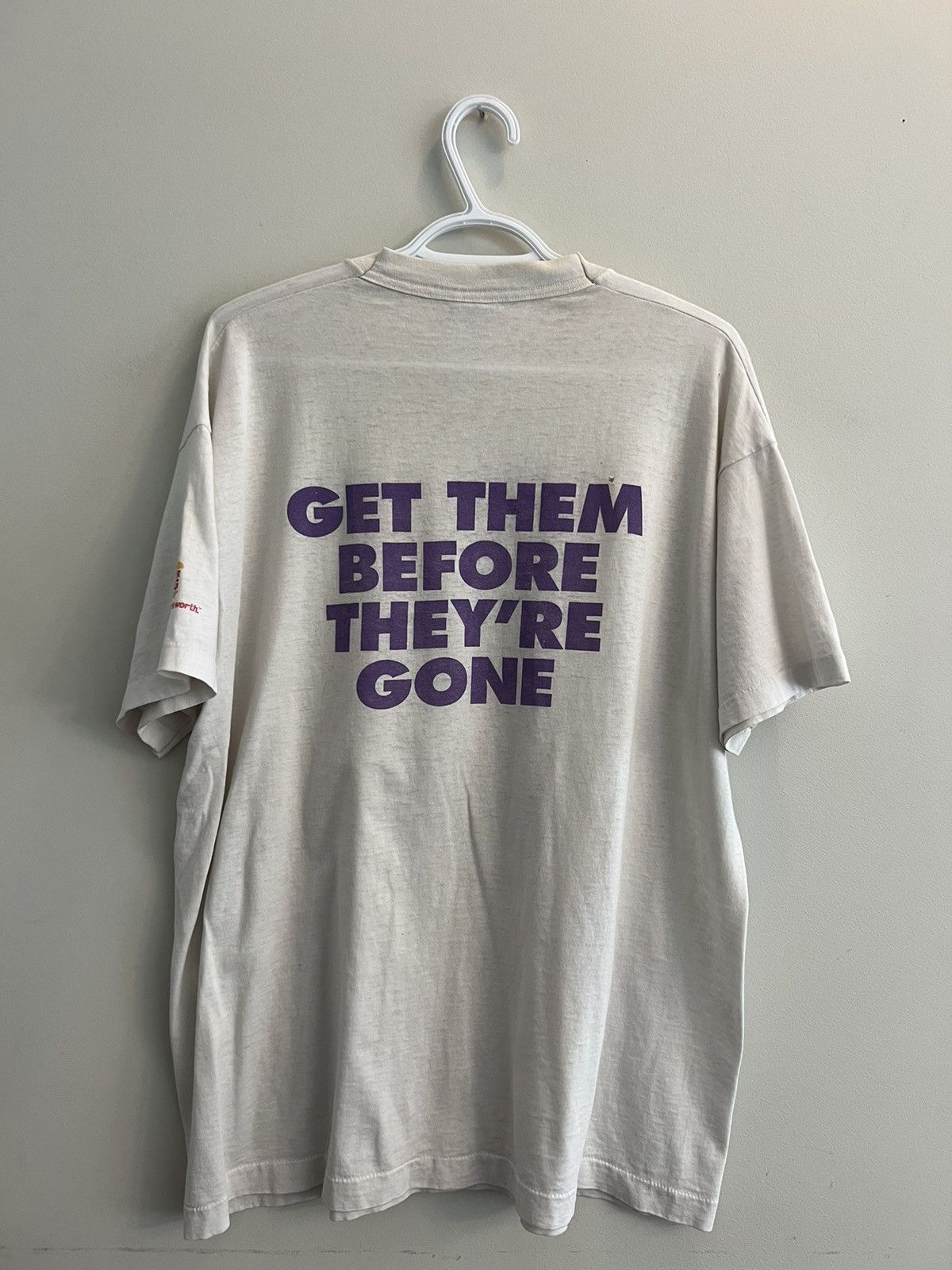 Fruit Of The Loom VINTAGE 1995 TOY STORY MOVIE PROMO SHIRT Size US XL / EU 56 / 4 - 5 Thumbnail