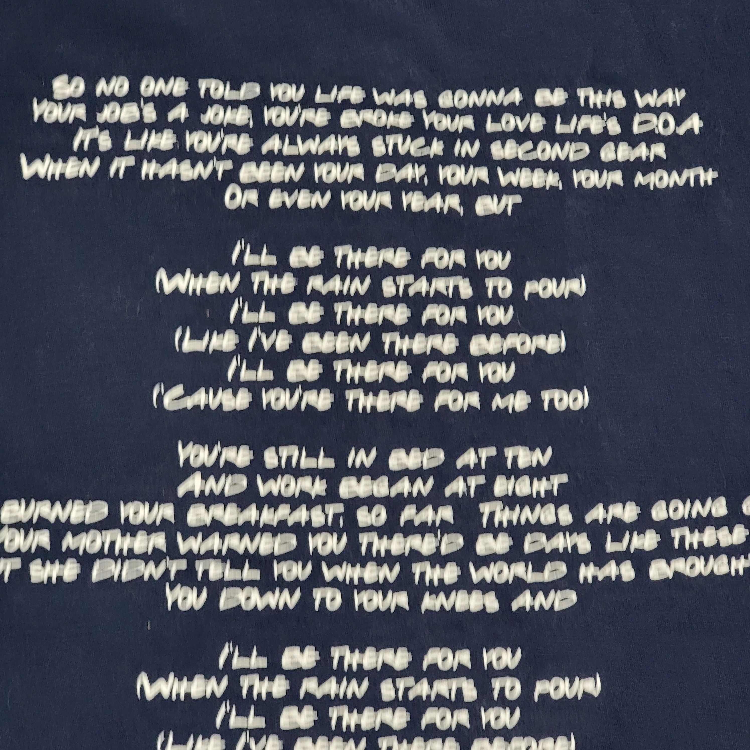 Other BoxLunch LS Unisex Tee Friends Theme Song - Size XL Size XL / US 12-14 / IT 48-50 - 5 Thumbnail