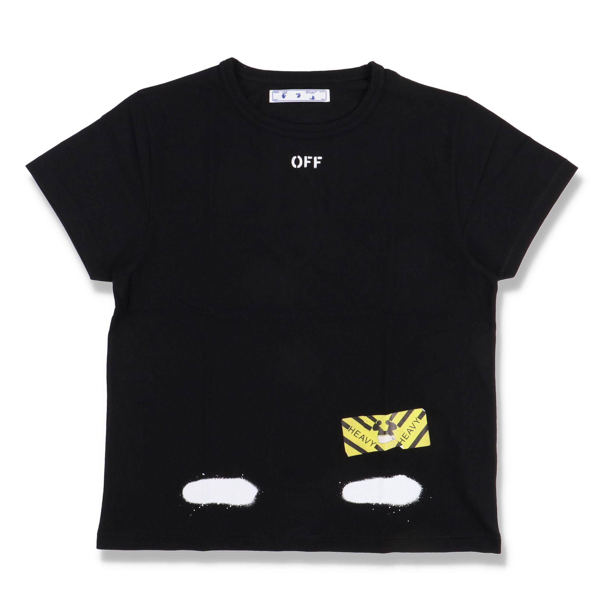 Off-White Black Spray Diagonals Logo Oversized T-Shirt Size US S / EU 44-46 / 1 - 6 Thumbnail