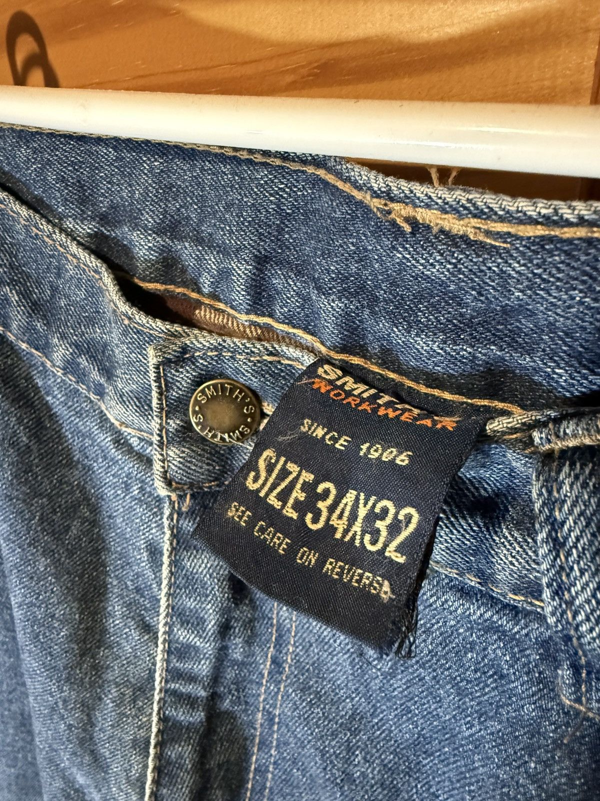 Other Smiths Denim Plaid Lined Carpenter Pants Size US 34 / EU 50 - 3 Thumbnail