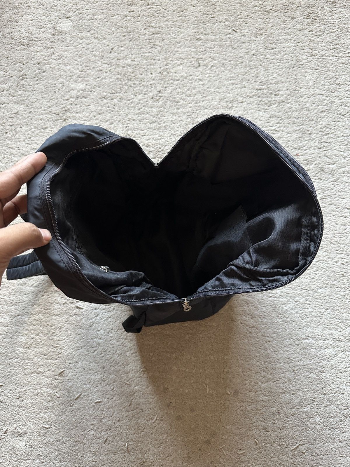 Yohji Yamamoto 2000s Yohji Yamamoto Y’saccs Nylon Backpack Size ONE SIZE - 7 Thumbnail