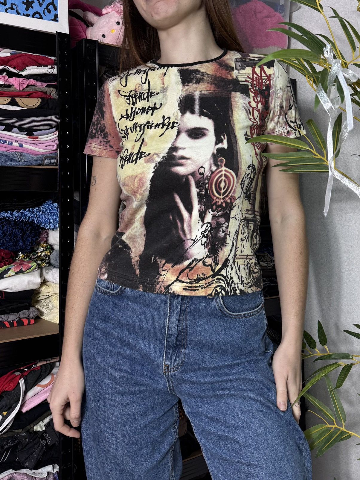 Japanese Brand × Vintage VINTAGE AVANT GARDE PRINTED TEE SHIRT Size M / US 6-8 / IT 42-44 - 8 Thumbnail
