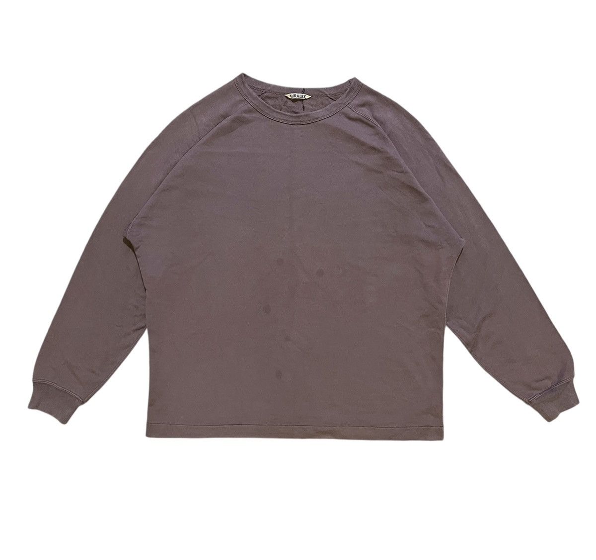 Auralee Auralee sweatshirt crewneck cut sewn Size US S / EU 44-46 / 1 - 1 Thumbnail