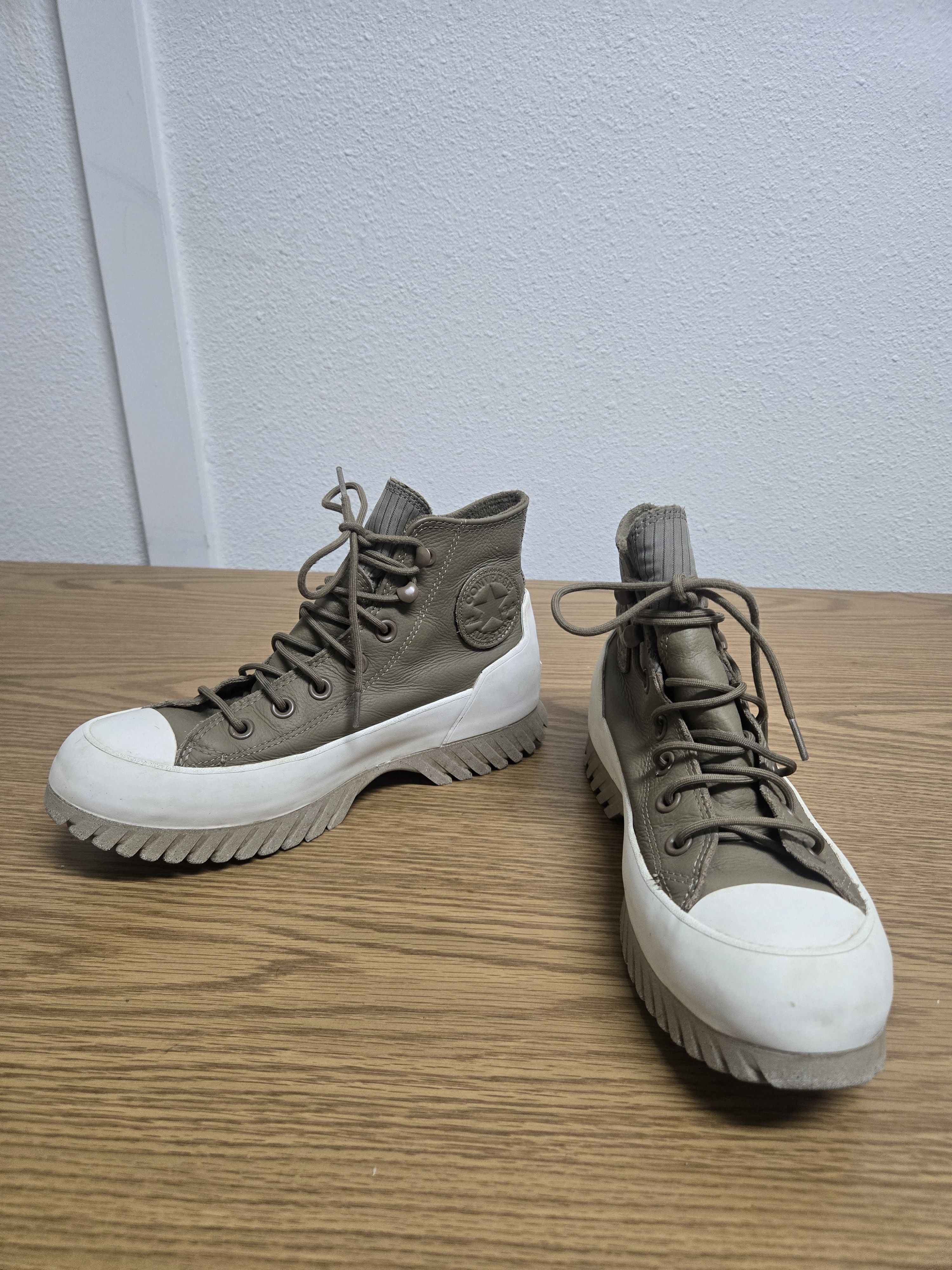 Converse Converse Chuck Taylor All Star Lugged Winter 2.0 Shoes Khaki Size US 7.5 / IT 37.5 - 2 Thumbnail