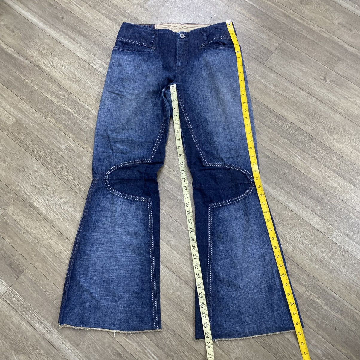 Marithe + Francois Girbaud Vintage Marithe + Francois Girbaud Flared Jeans Lgb Style Size US 30 / EU 46 - 22 Thumbnail
