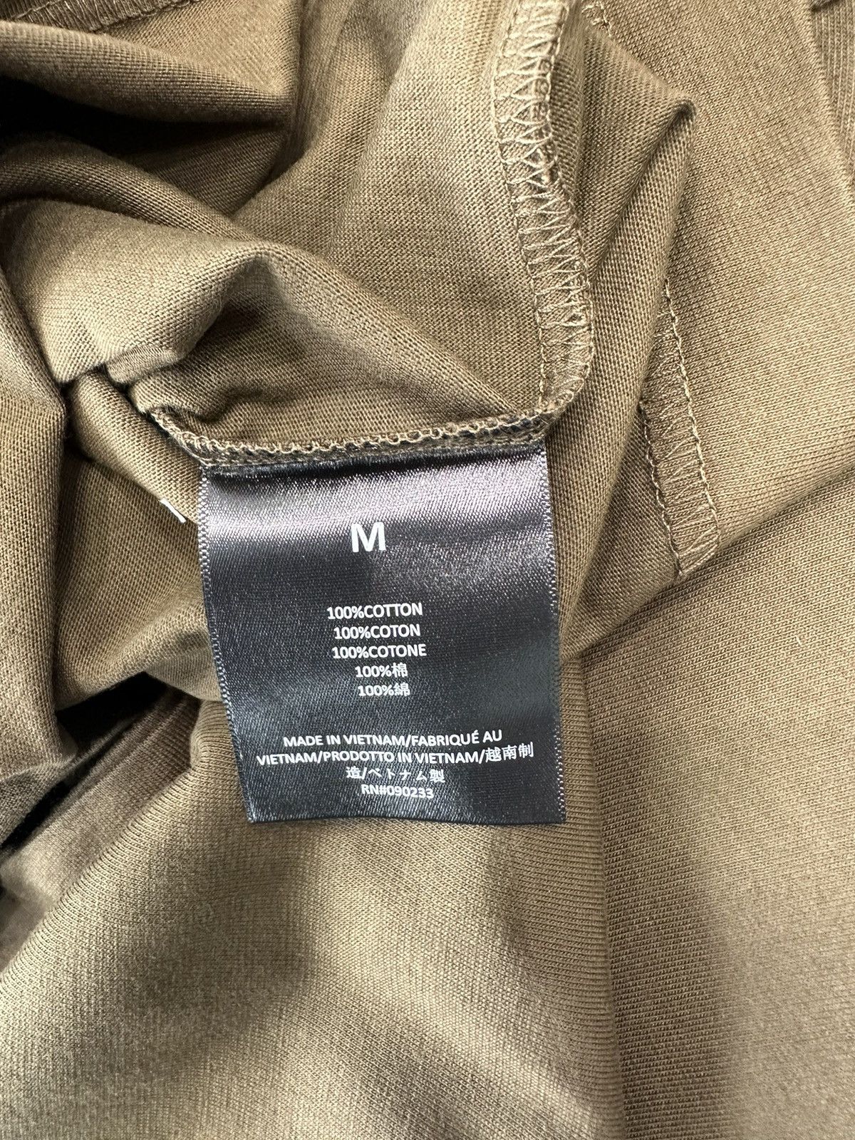 Essentials ESSENTIALS - Jersey Crewneck T-Shirt Olive Size US M / EU 48-50 / 2 - 4 Thumbnail