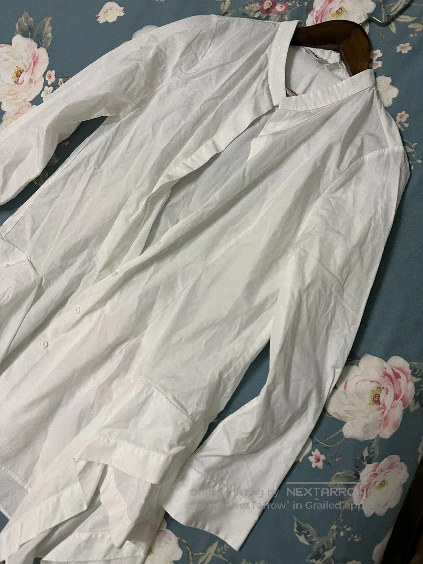 Jil Sander Jil Sander Long White Shirt. Size S / US 4 / IT 40 - 3 Thumbnail