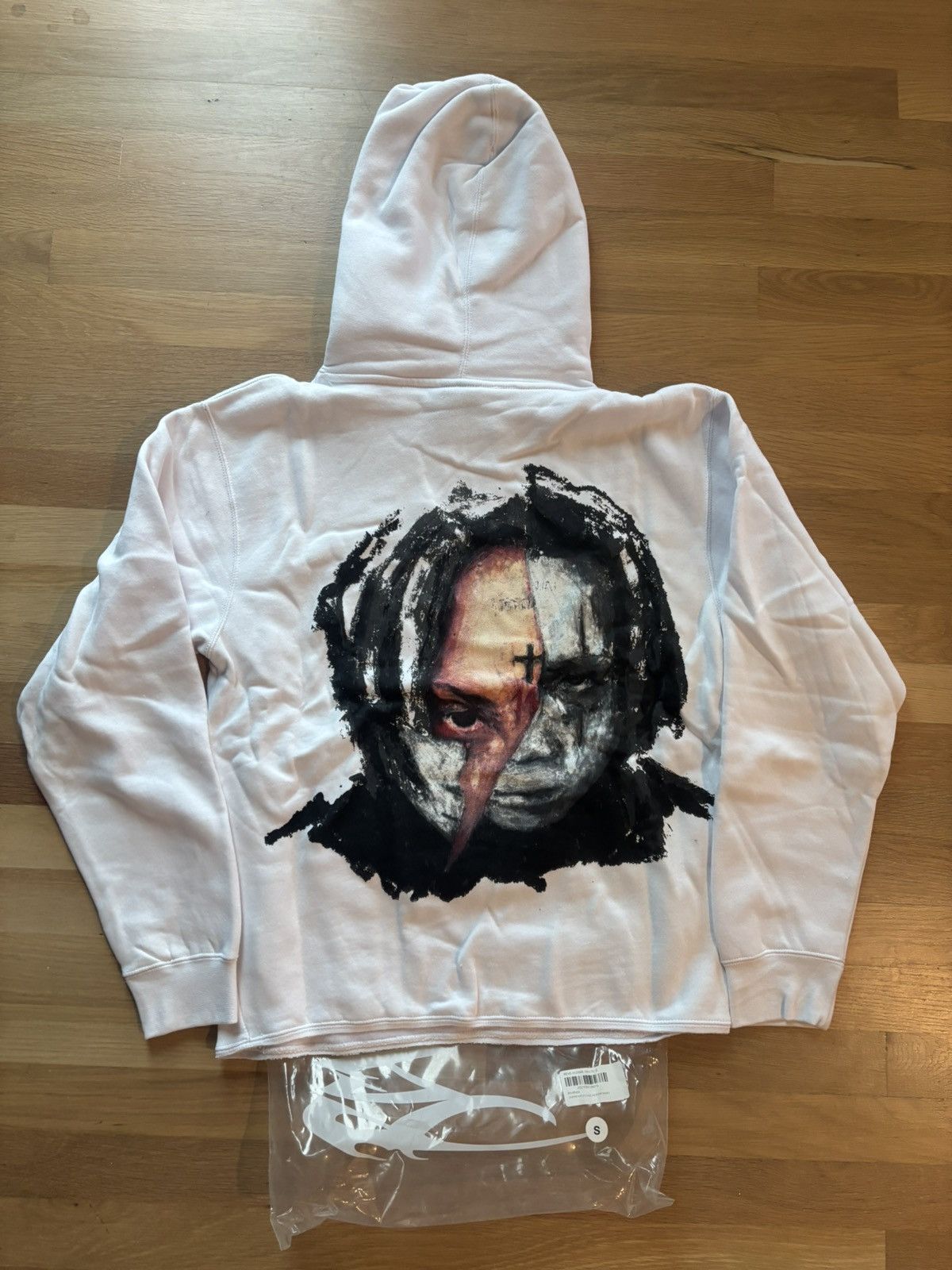 Revenge × Trippie Redd Revenge Trippie Redd Arch Logo Hoodie Size US S / EU 44-46 / 1 - 4 Thumbnail