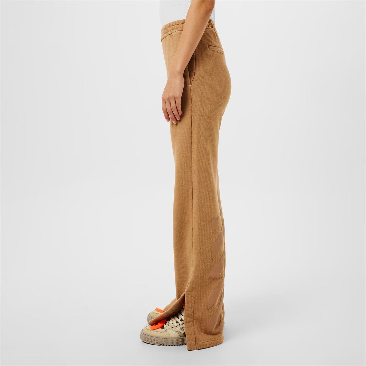 Off-White o1g2r1mq1224 Sweatpant in Brown Size 31" - 4 Thumbnail