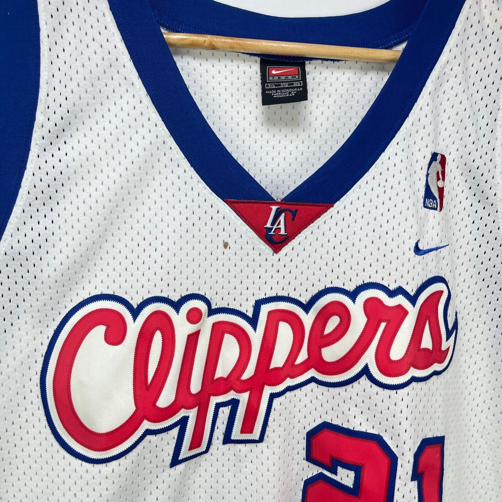 Nike × Vintage Vintage Los Angeles Clippers DariusMiles Nike 3XL Signed NBA Size US XXL / EU 58 / 5 - 4 Thumbnail