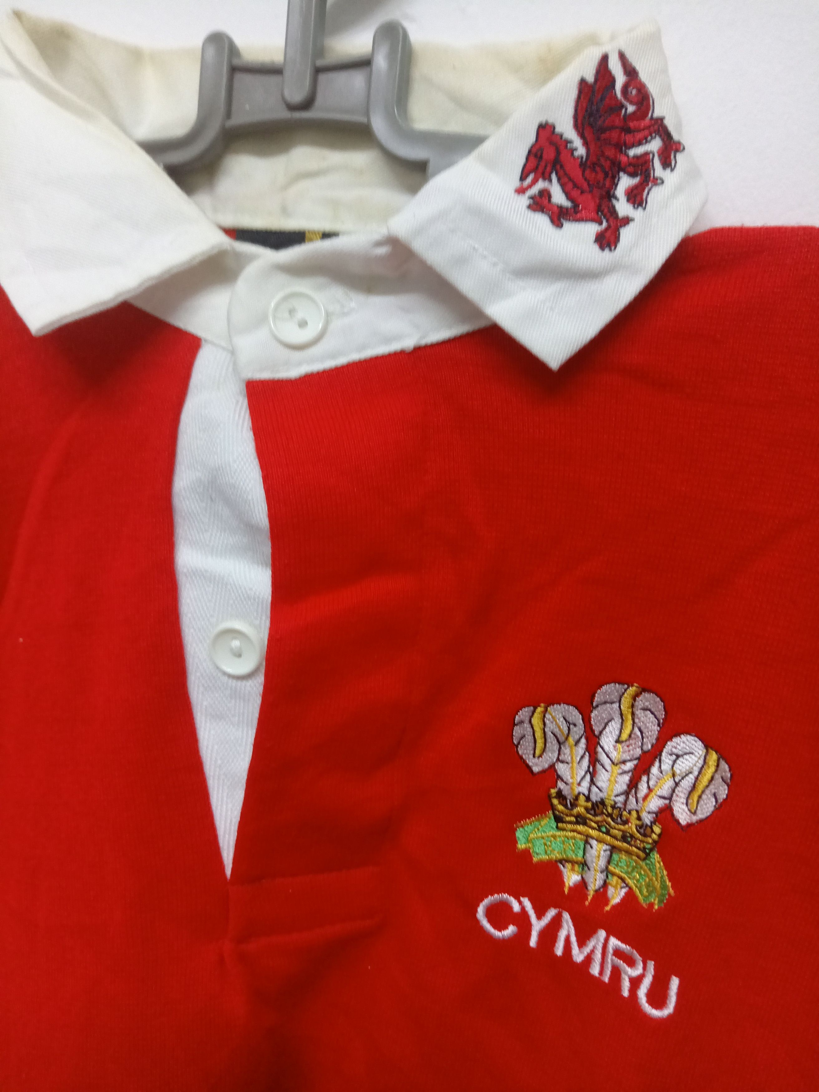 Canterbury of New Zealand Vintage wales classic rugby shirt Size US M / EU 48-50 / 2 - 2 Thumbnail